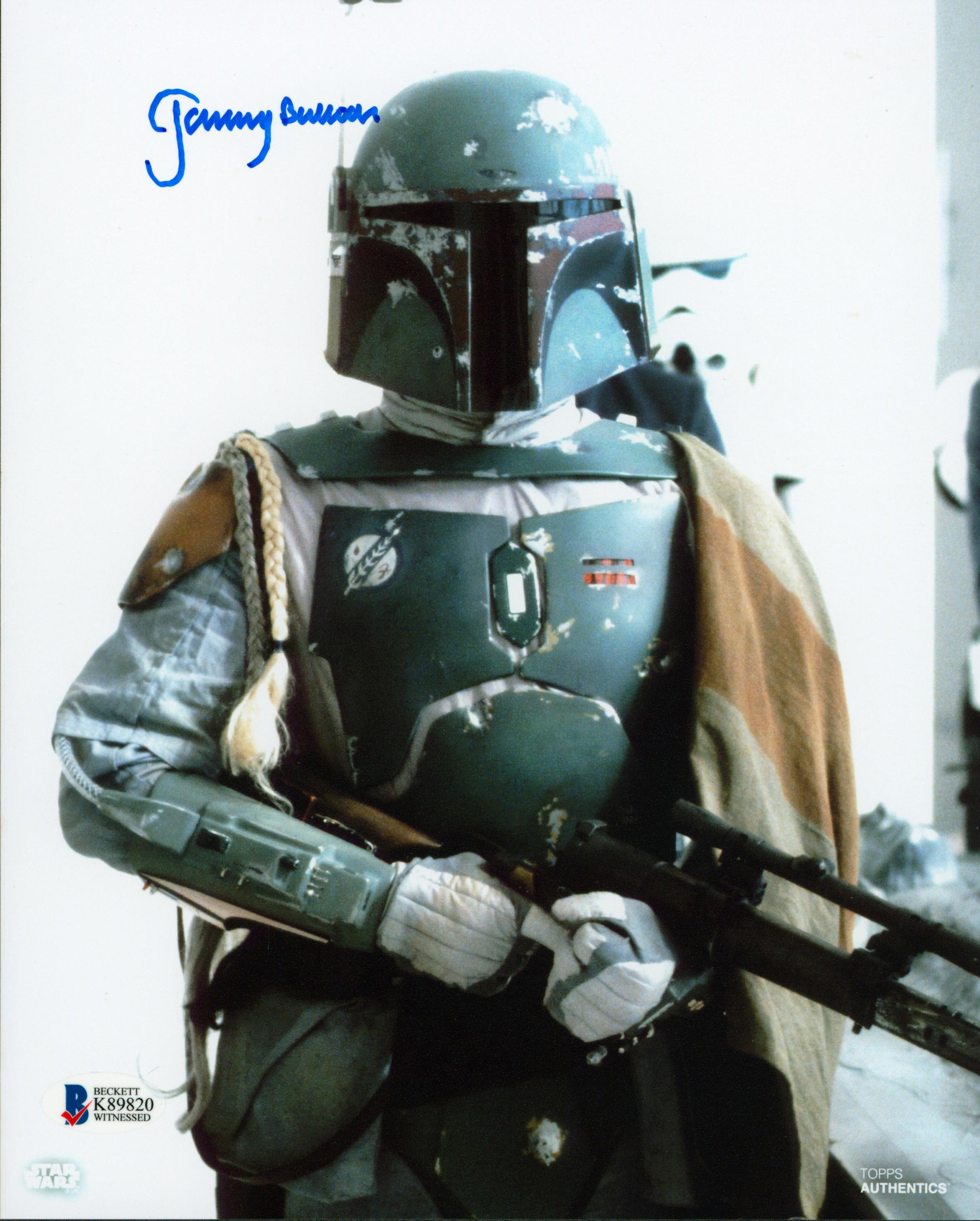 Jeremy Bulloch Star Wars Authentic Signed 8x10 Photo Autographed BAS #K89820