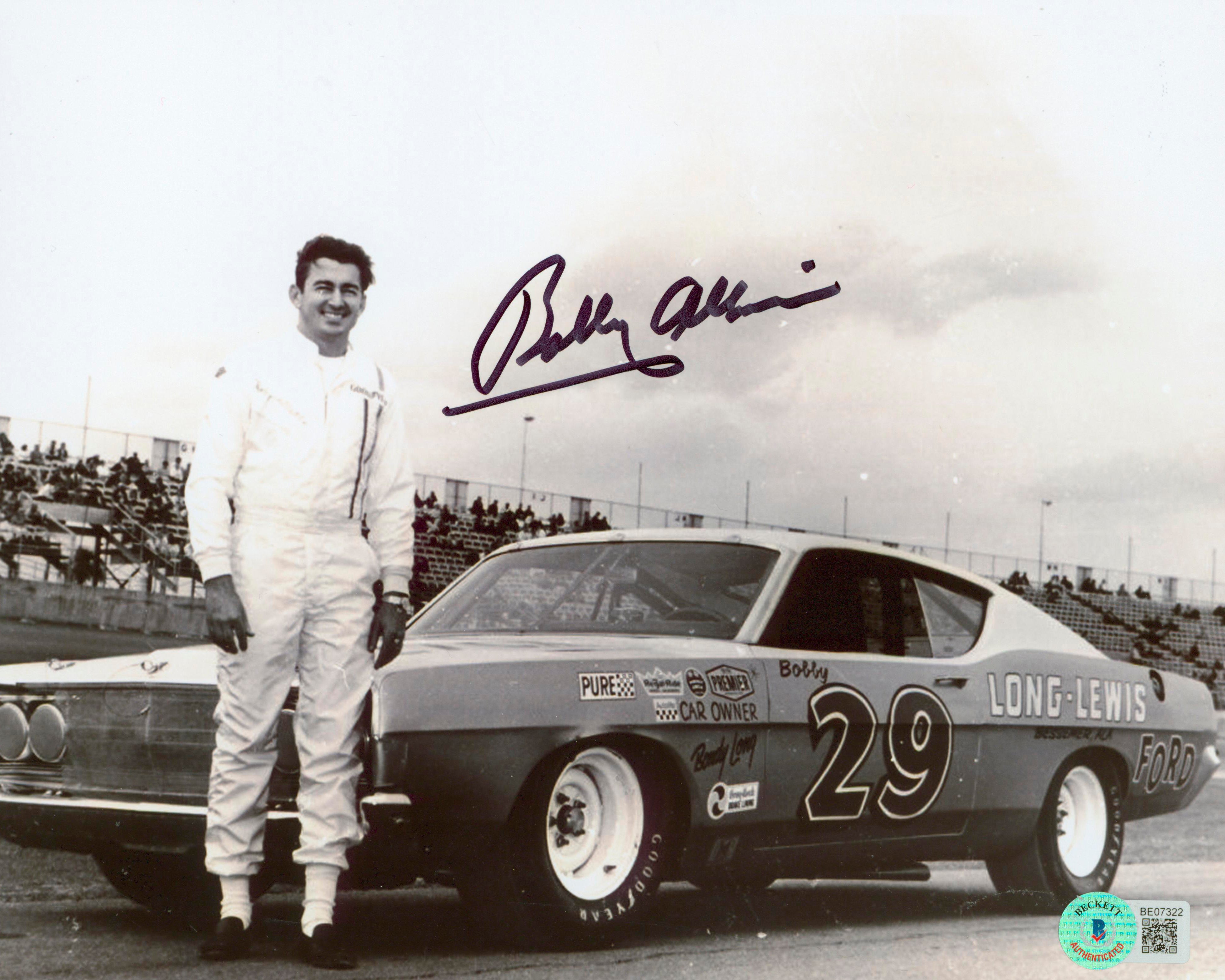 Bobby Allison NASCAR Authentic Signed Photo Autographed BAS #BE07322