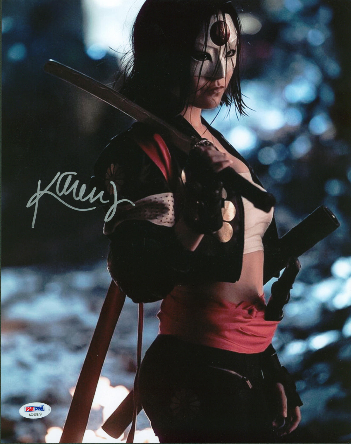 Karen Fukuhara Suicide Squad Authentic Signed 11x14 Photo PSA/DNA #AC43979
