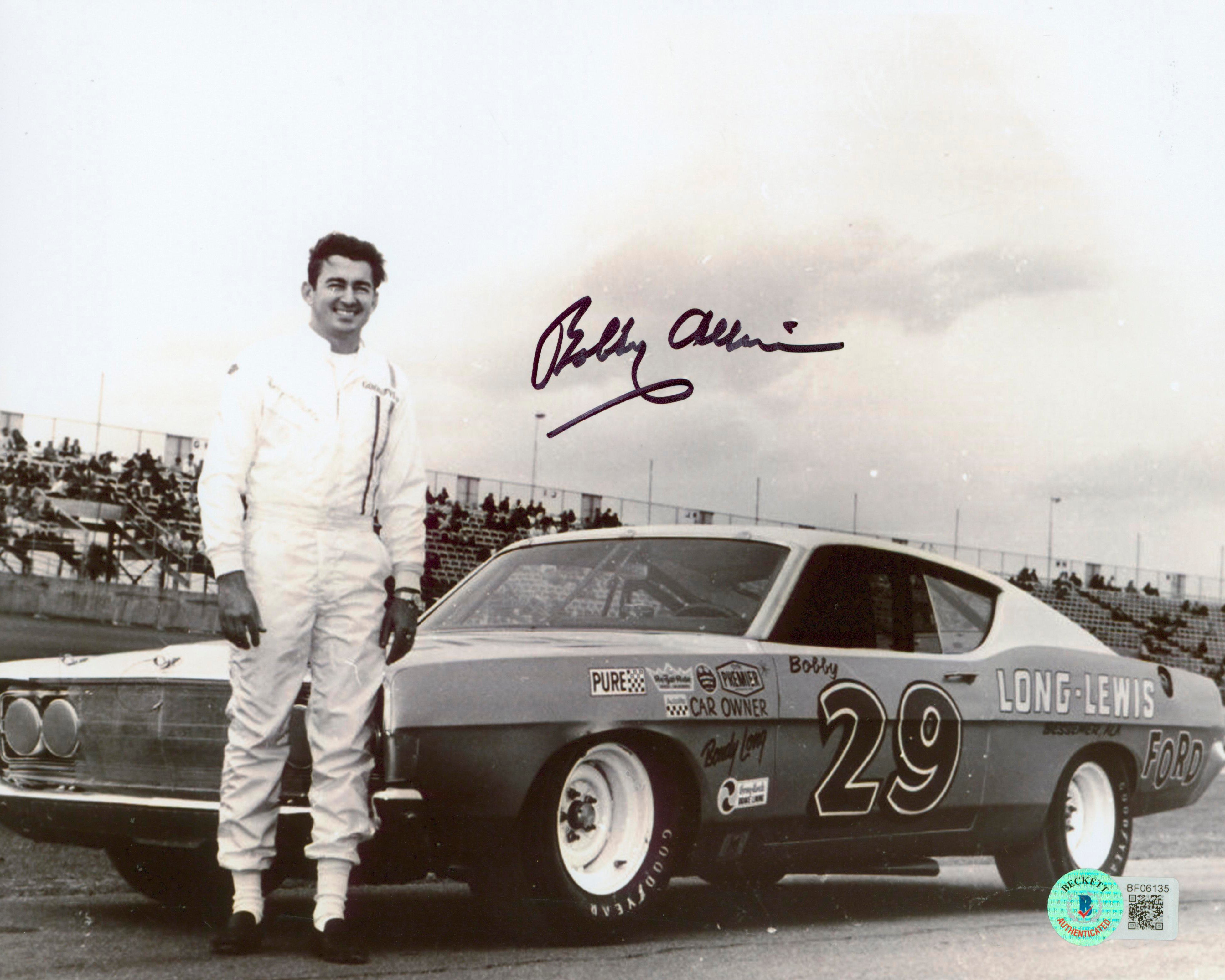 Bobby Allison NASCAR Authentic Signed 8x10 Photo Autographed BAS #BF06135