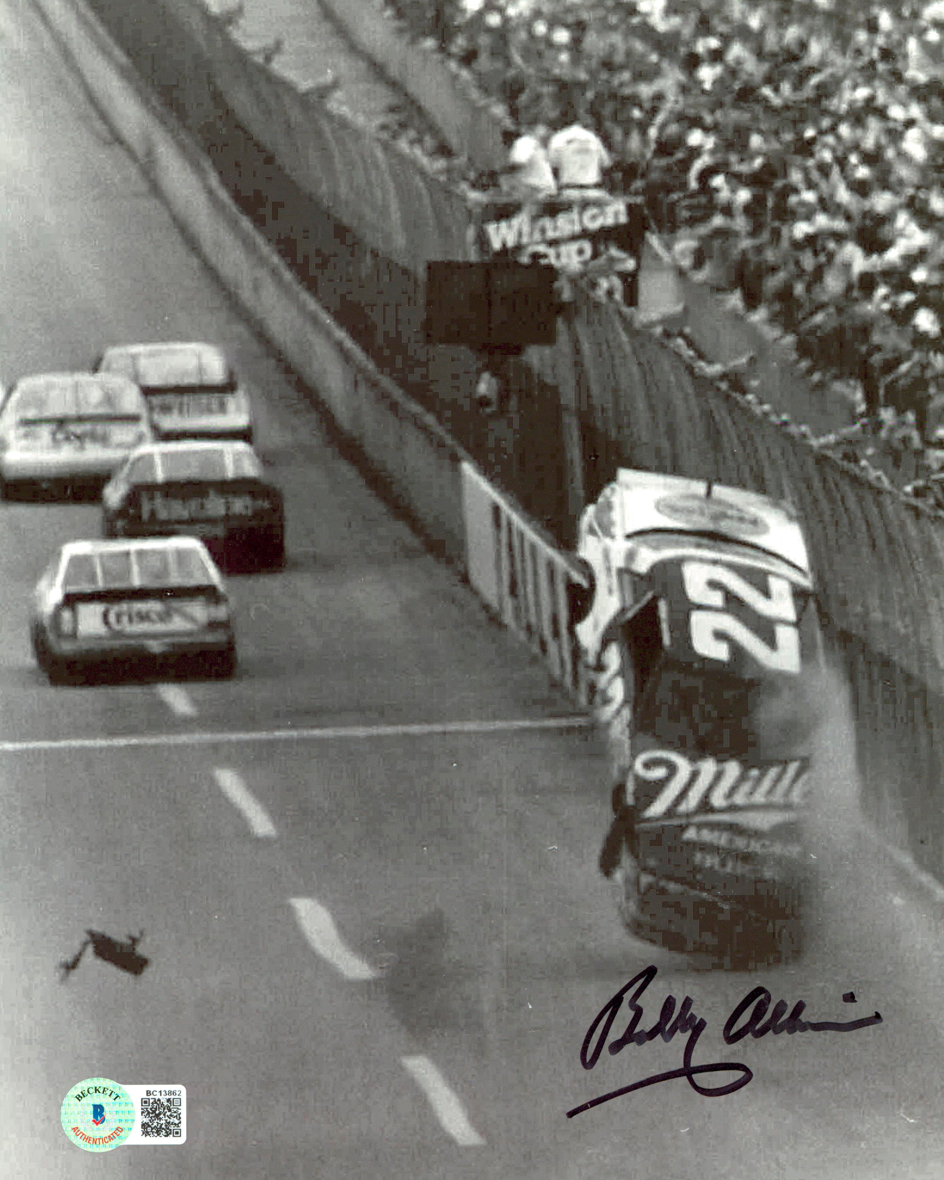 Bobby Allison NASCAR Authentic Signed 8x10 Photo Autographed BAS #BC13862