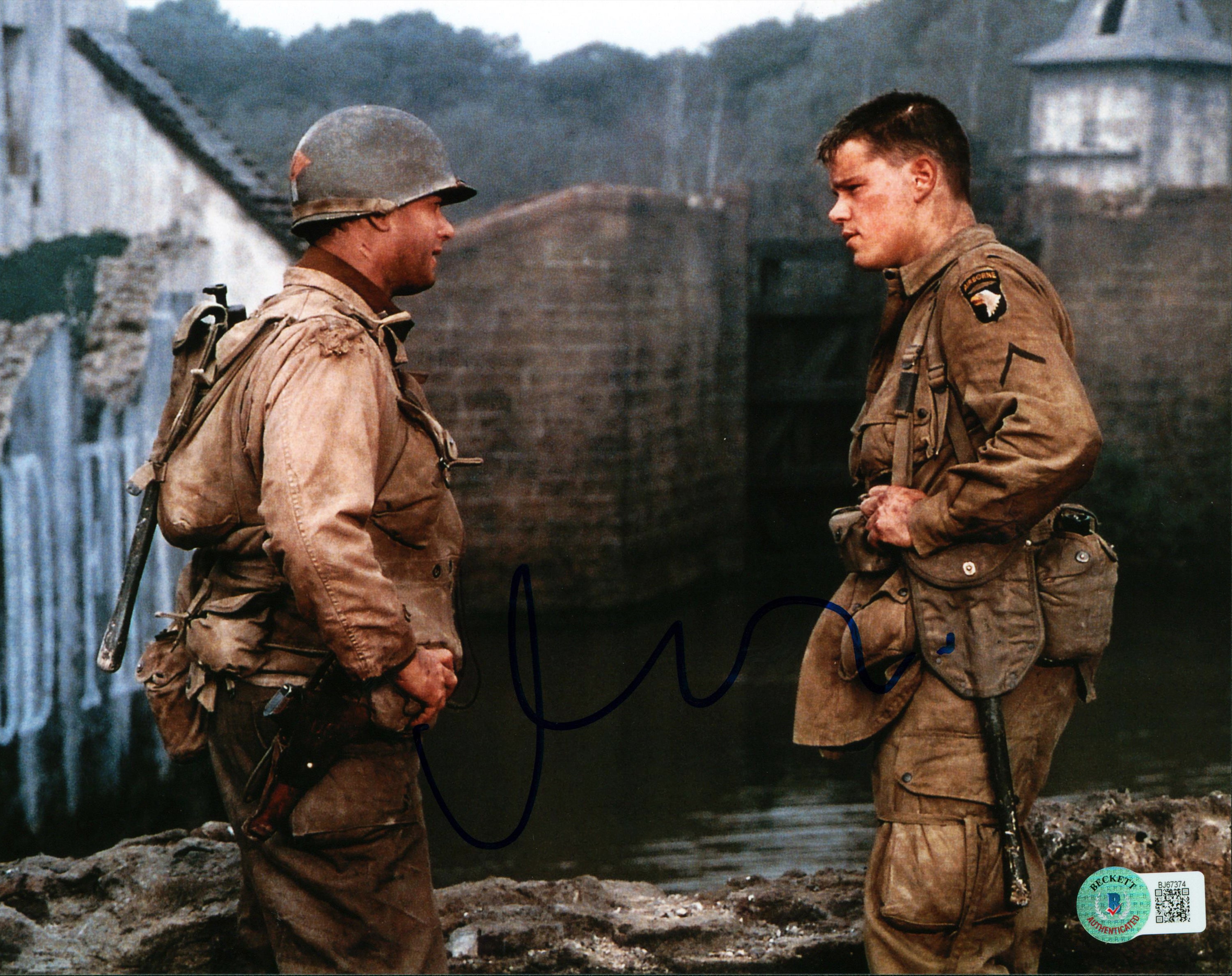 Matt Damon Saving Private Ryan Authentic Signed 8x10 Photo BAS #BJ67374