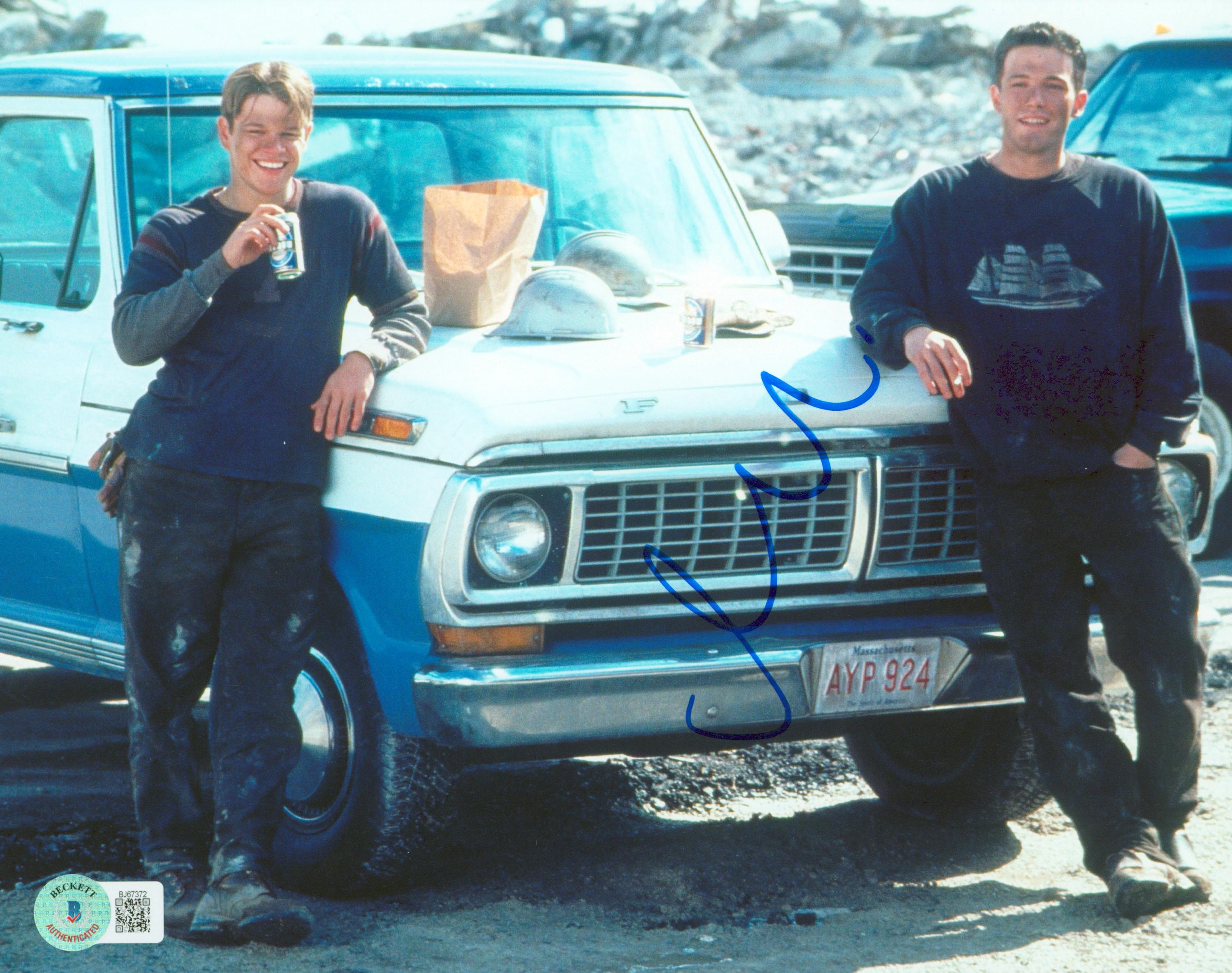 Matt Damon Good Will Hunting Authentic Signed 8x10 Photo Autographed BAS BJ67377