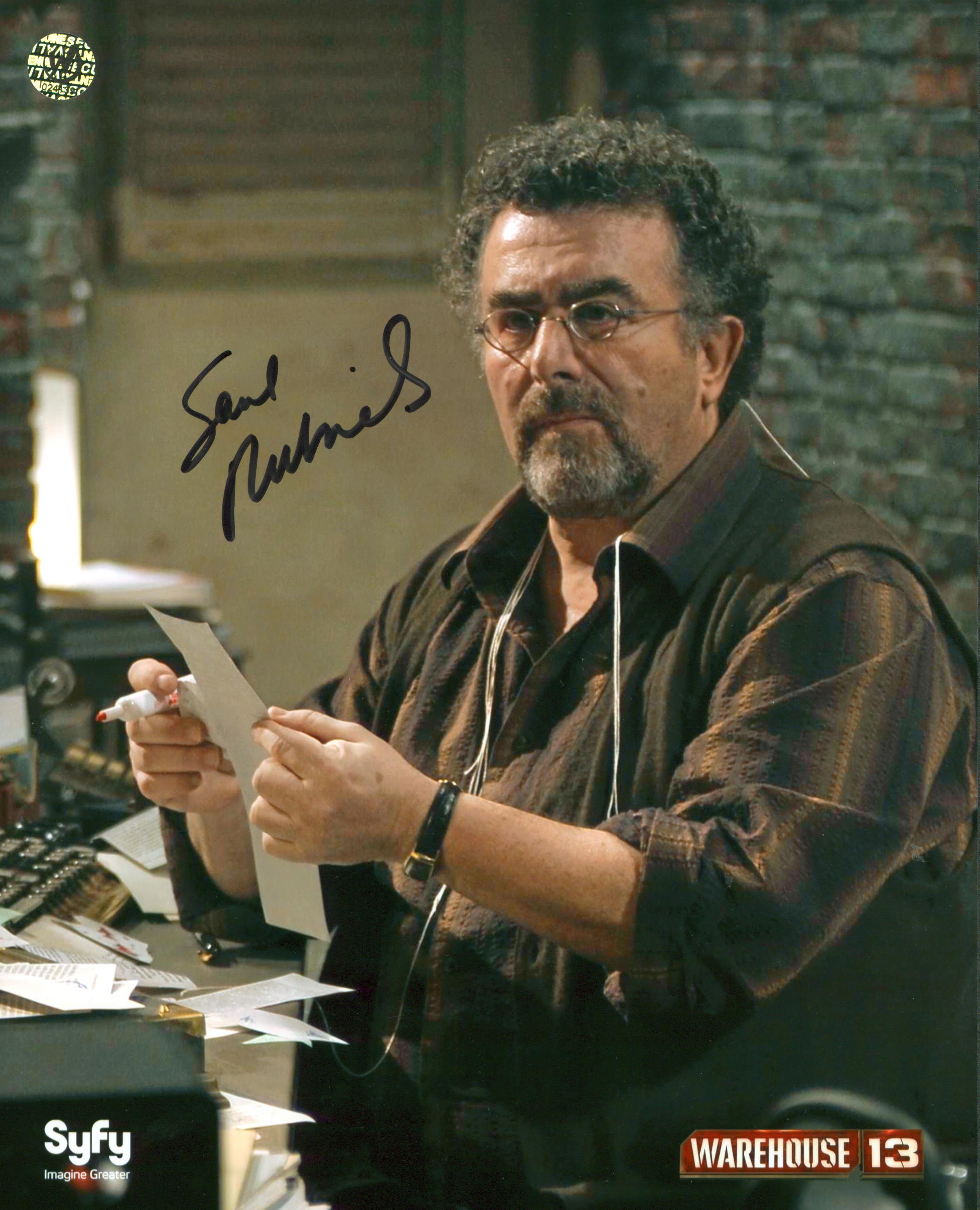 Saul Rubinek Warehouse 13 Authentic Signed 8x10 Photo Autographed Wizard World 1