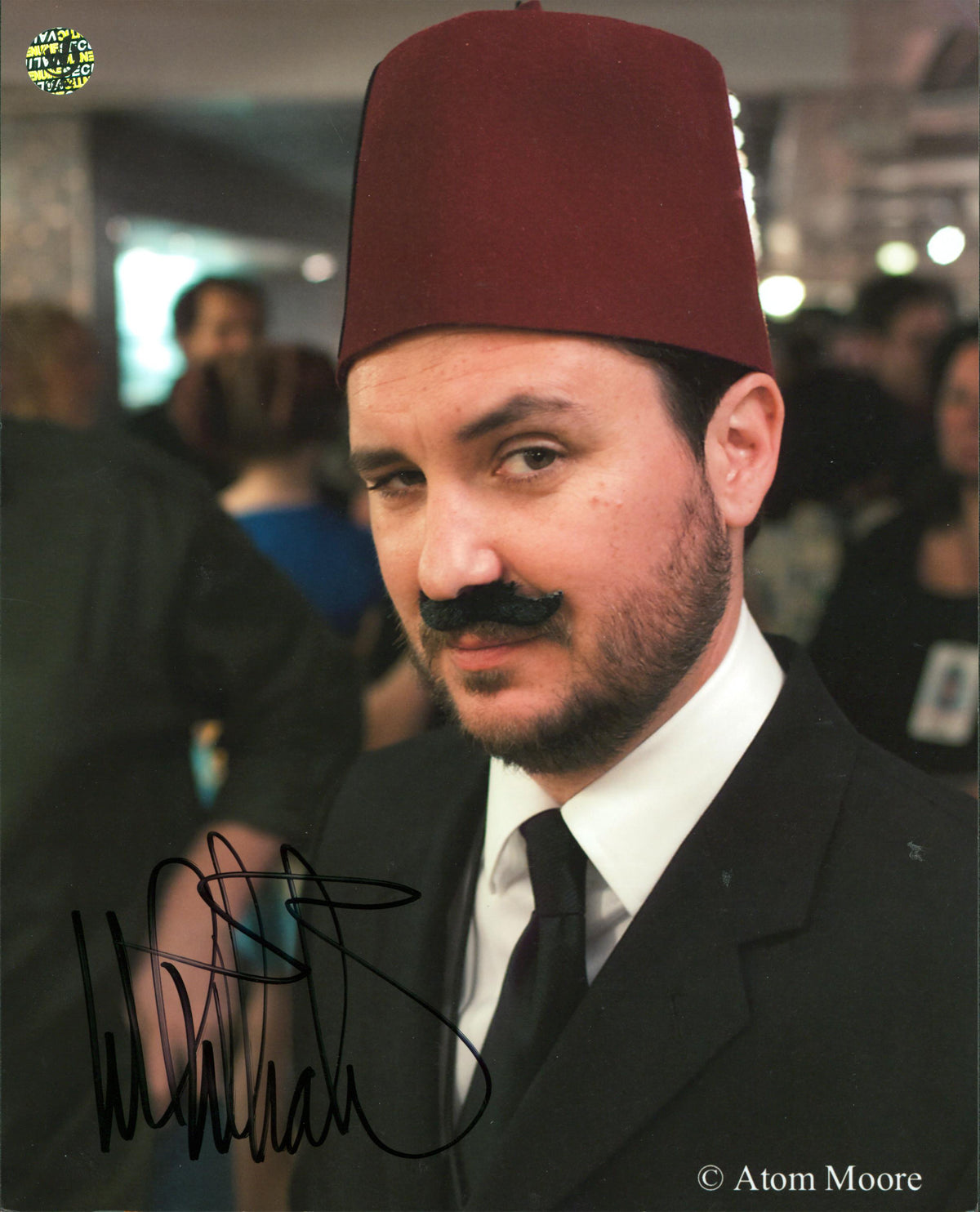 Will Wheaton The Big Bang Theory Authentic Signed 8x10 Photo Wizard World 1