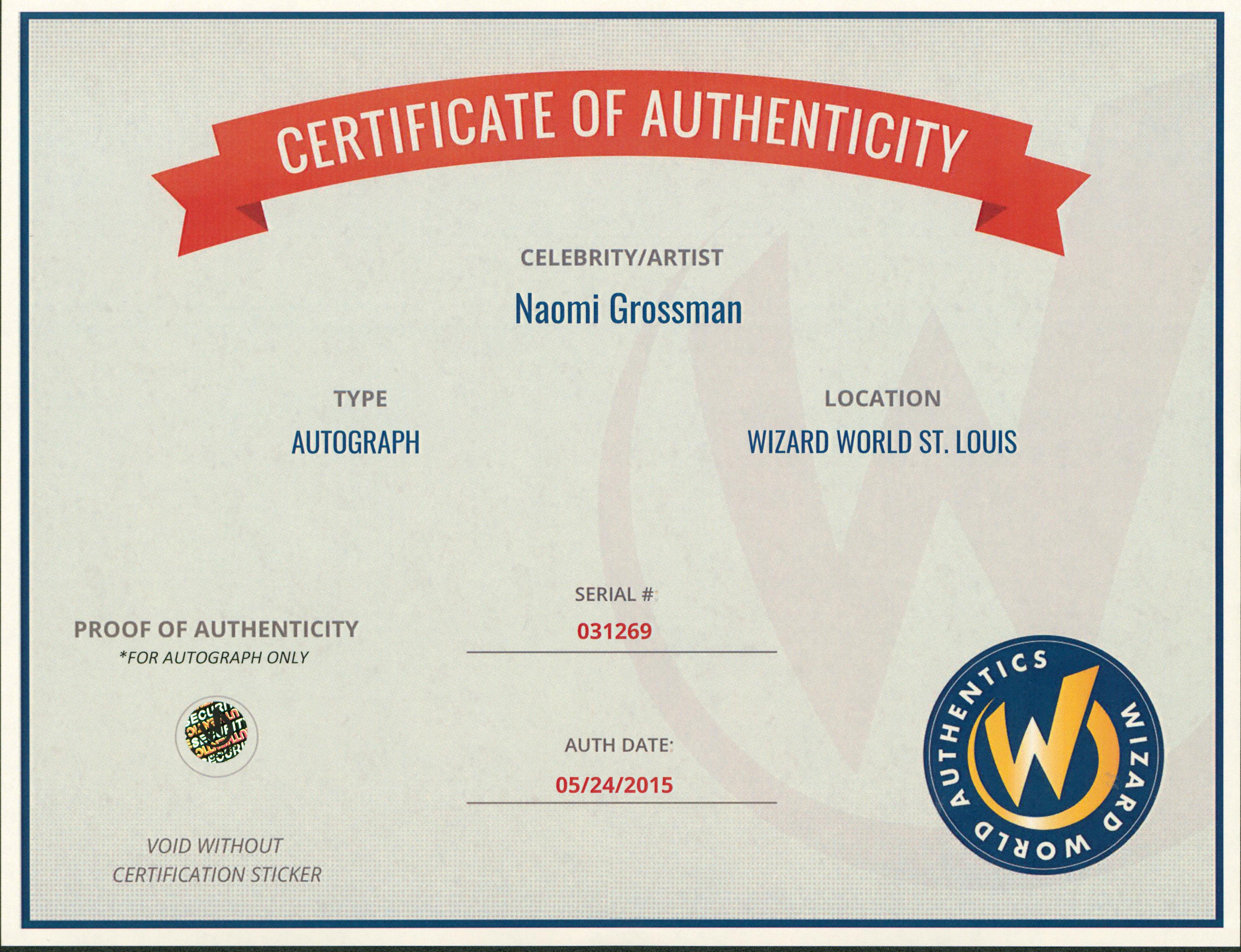 Naomi Grossman American Horror Story "Play With Me!" Signed 8x10 Photo WWA 3