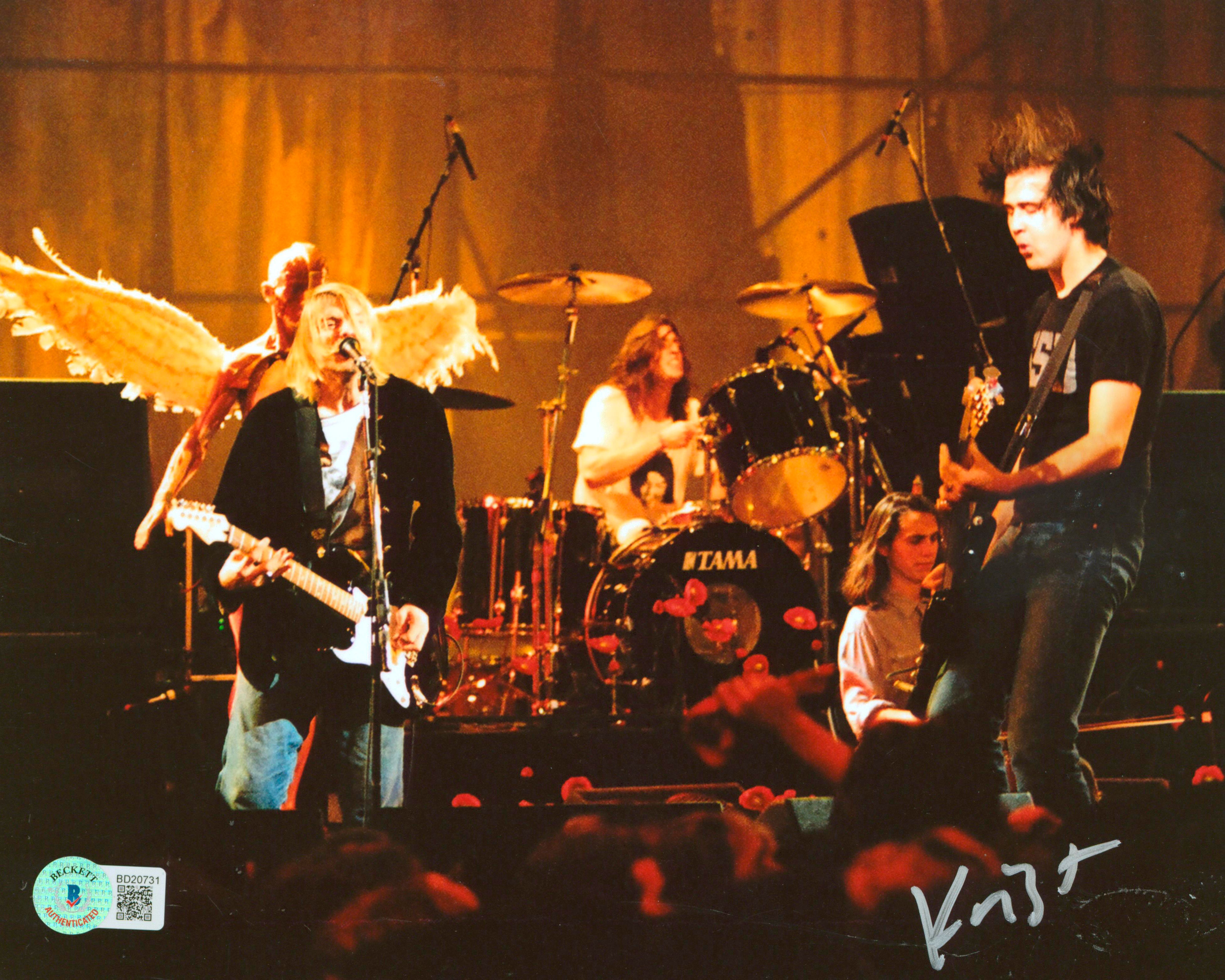 Krist Novoselic Nirvana Authentic Signed 8x10 Photo Autographed BAS #BD20731