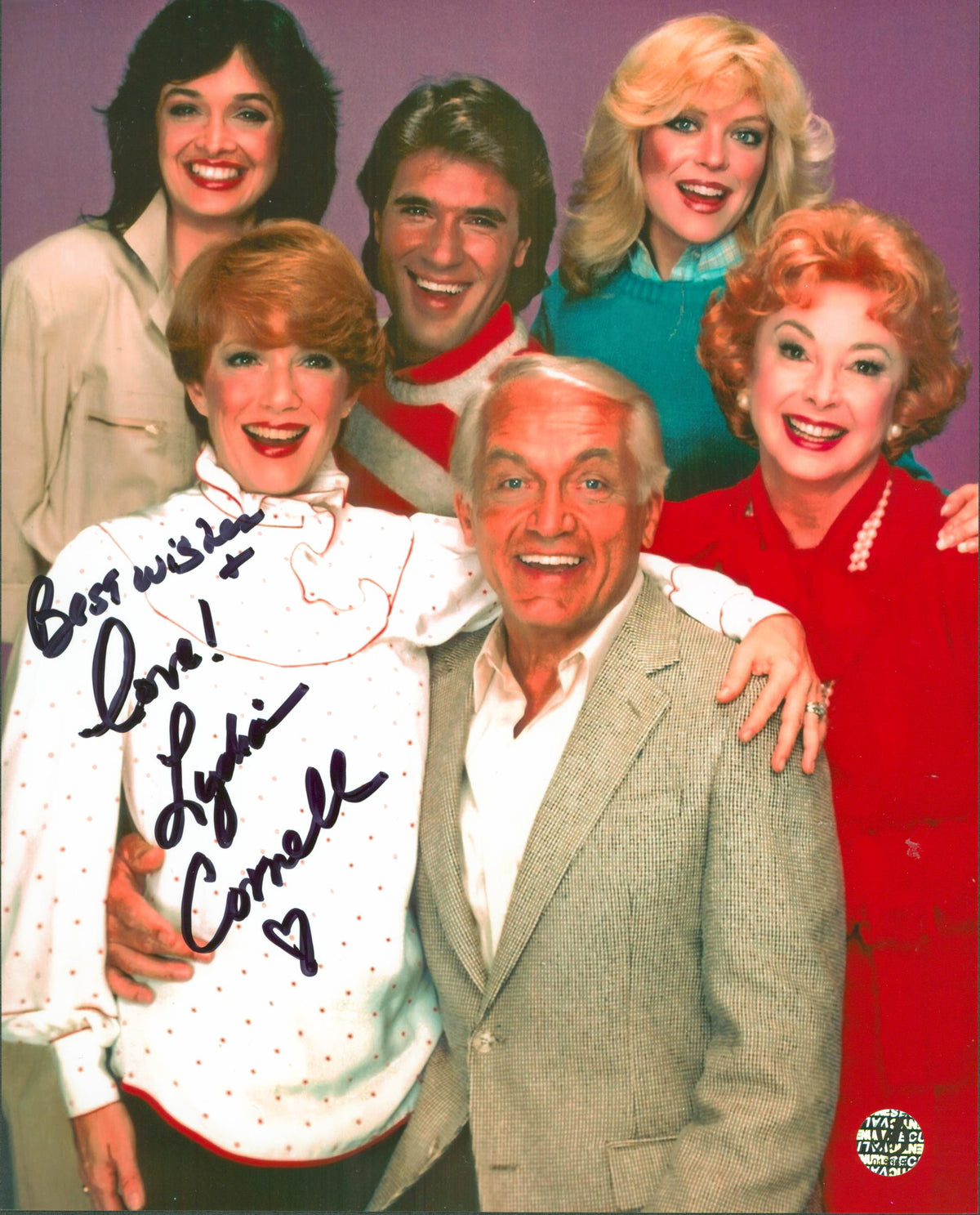 Lydia Cornell Too Close For Comfort Signed 8x10 Photo Wizard World #019069