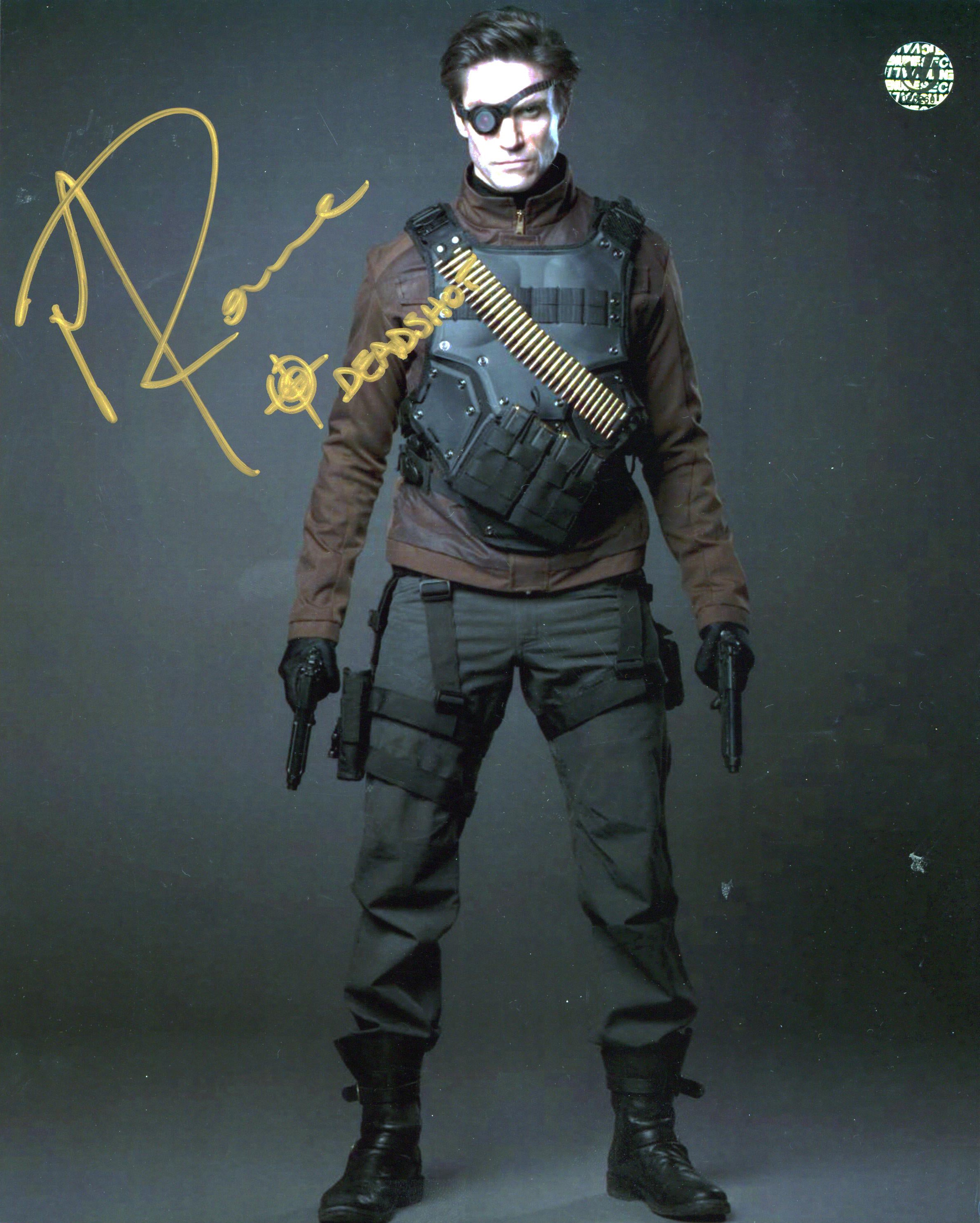 Michael Rowe Arrow "Deadshot" Authentic Signed 8x10 Photo Wizard World #025260