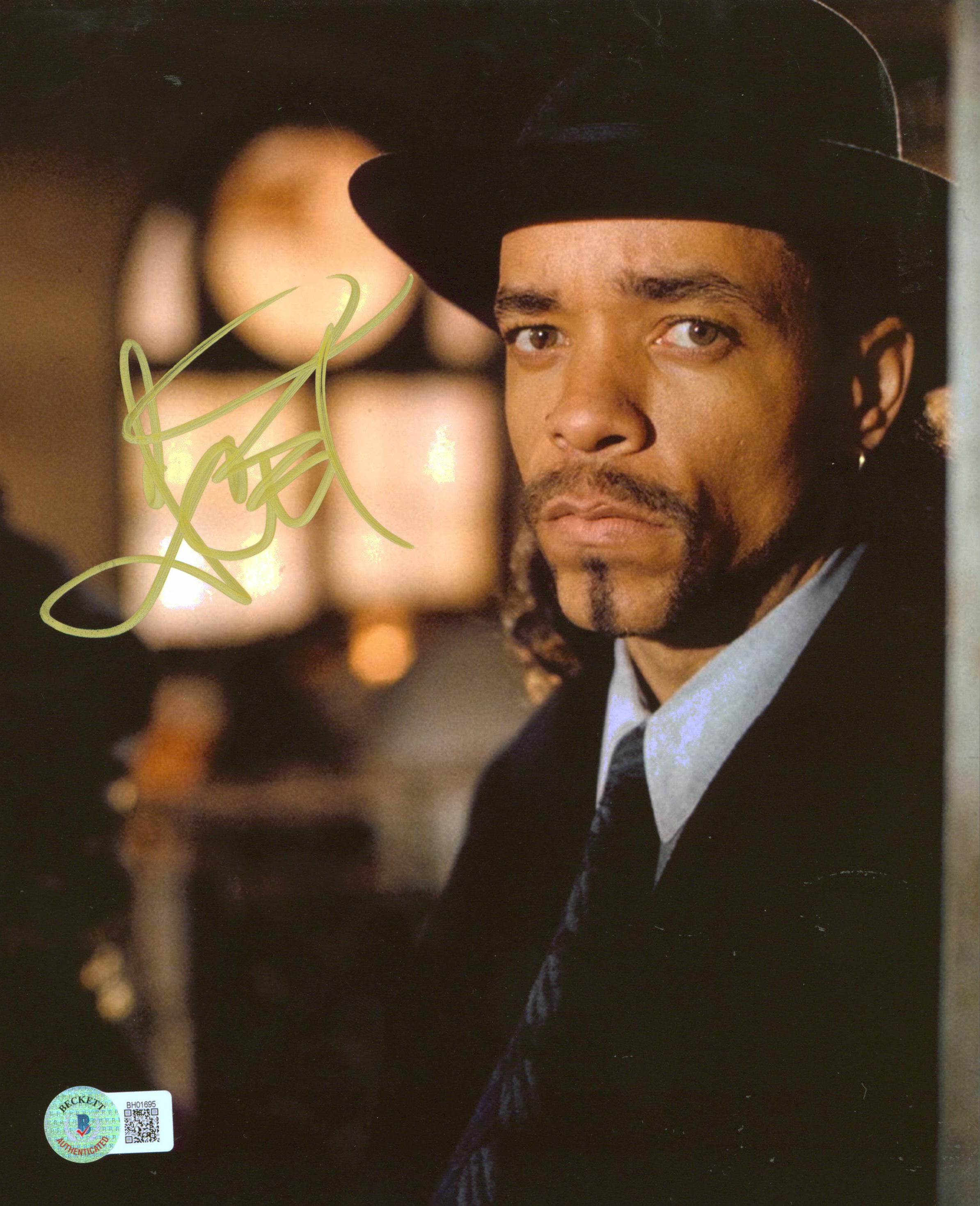 Ice-T Trespass Authentic Signed 8x10 Photo Autographed BAS #BH01695