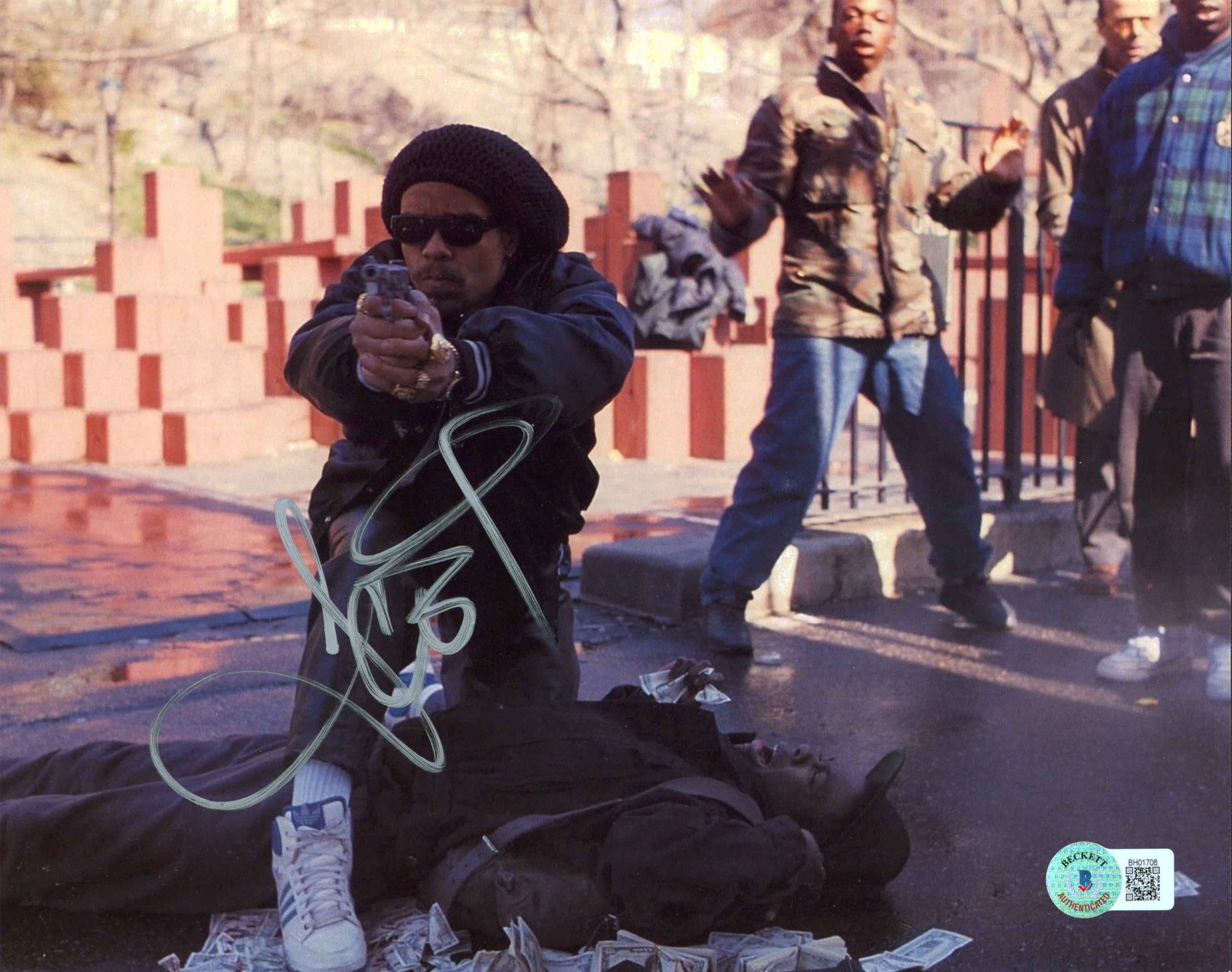 Ice-T New Jack City Authentic Signed 8x10 Photo Autographed BAS #BH01708