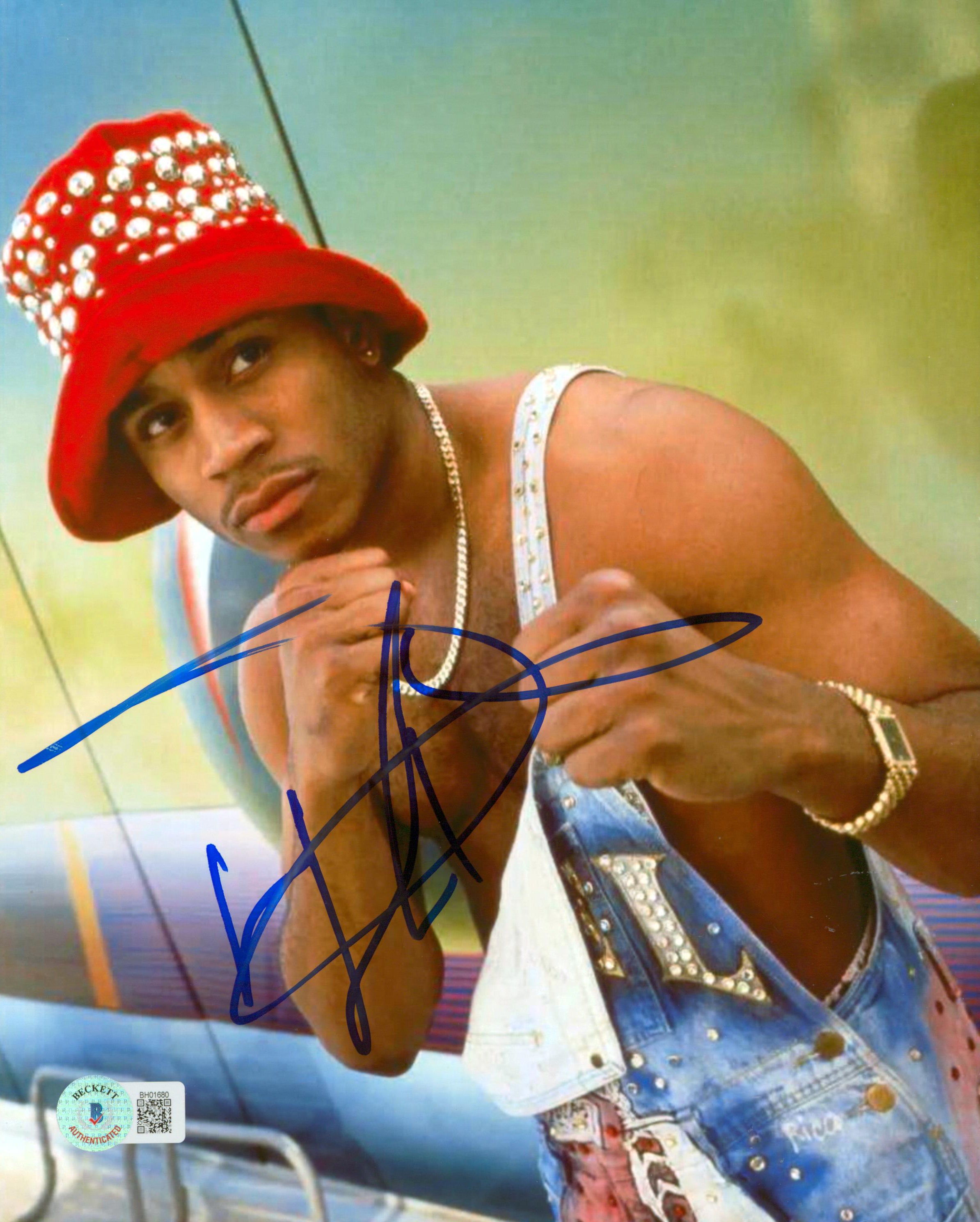 L.L. Cool J Rapper Authentic Signed 8x10 Photo Autographed BAS #BH01680