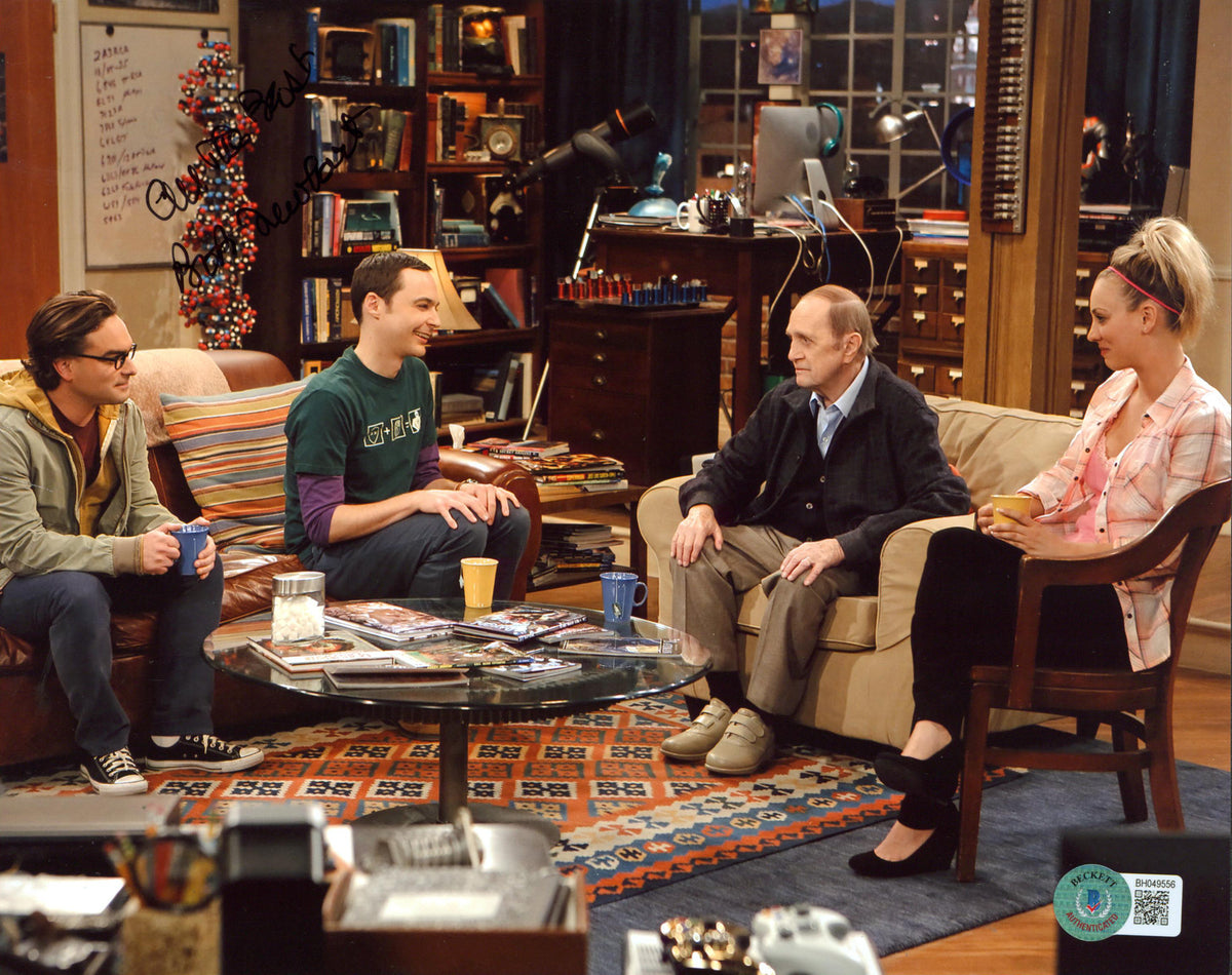 Bob Newhart The Big Bang Theory "All The Best" Signed 8x10 Photo BAS #BH049556