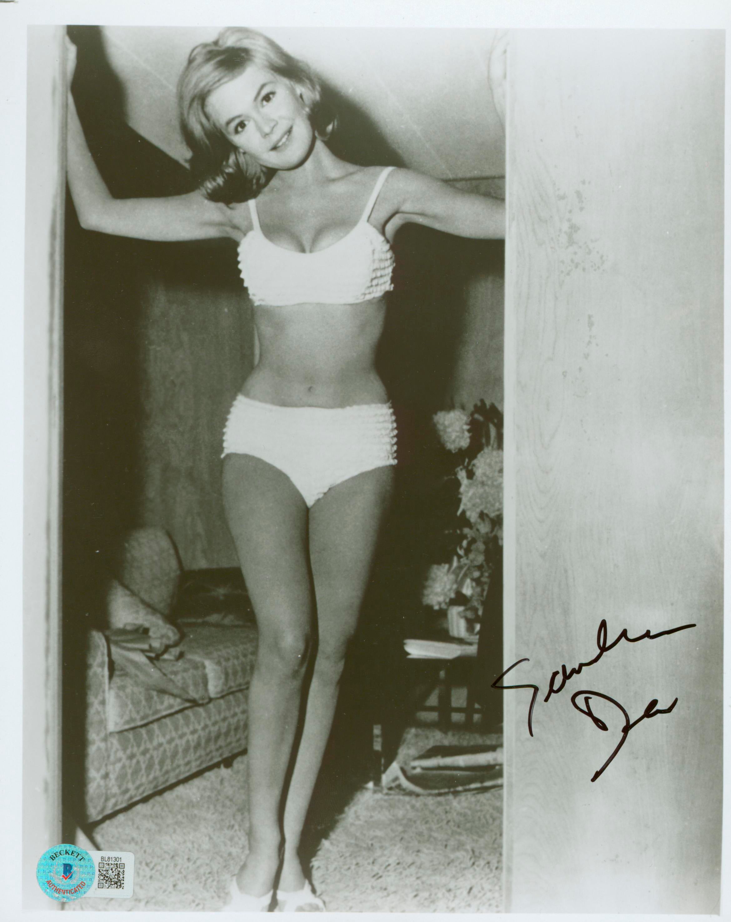Sandra Dee Gidget Authentic Signed 8x10 Photo Autographed BAS #BL81301