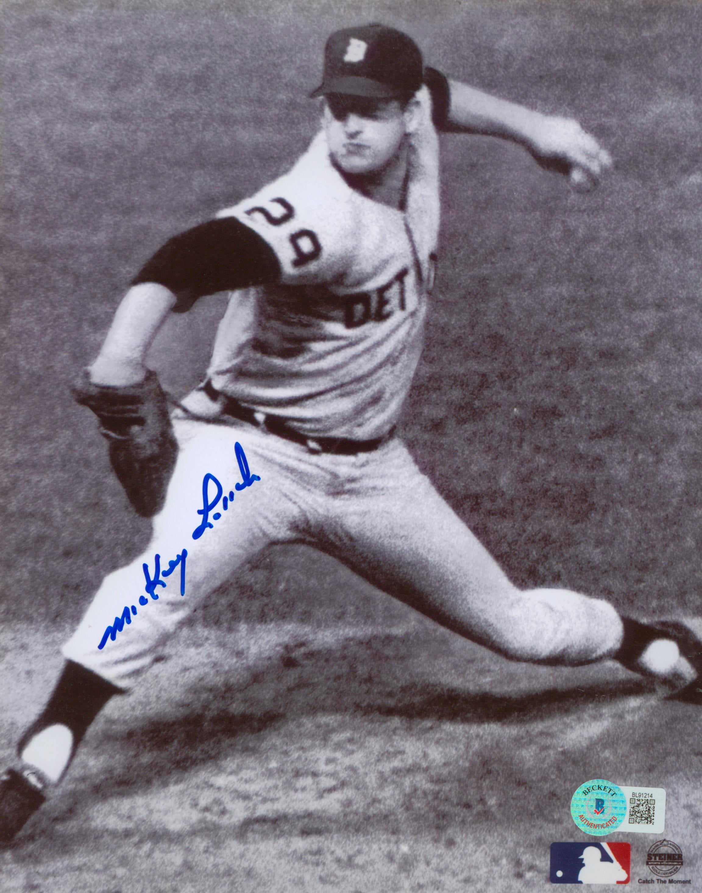 Tigers Mickey Lolich Authentic Signed 8x10 Photo Autographed BAS #BL91214