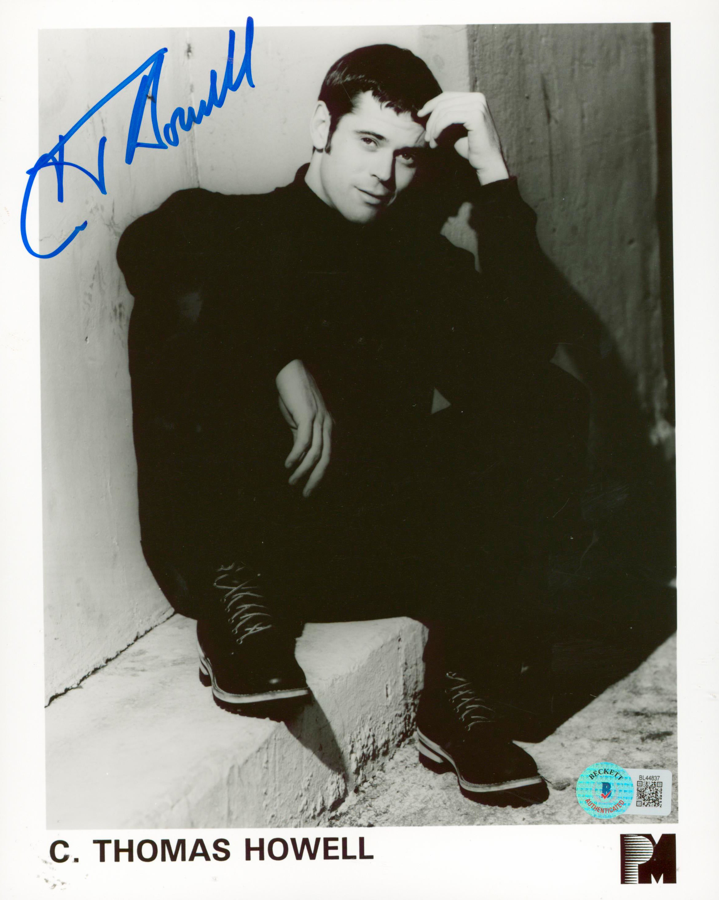 C. Thomas Howell The Outsiders Authentic Signed 8x10 Photo BAS #BL44837