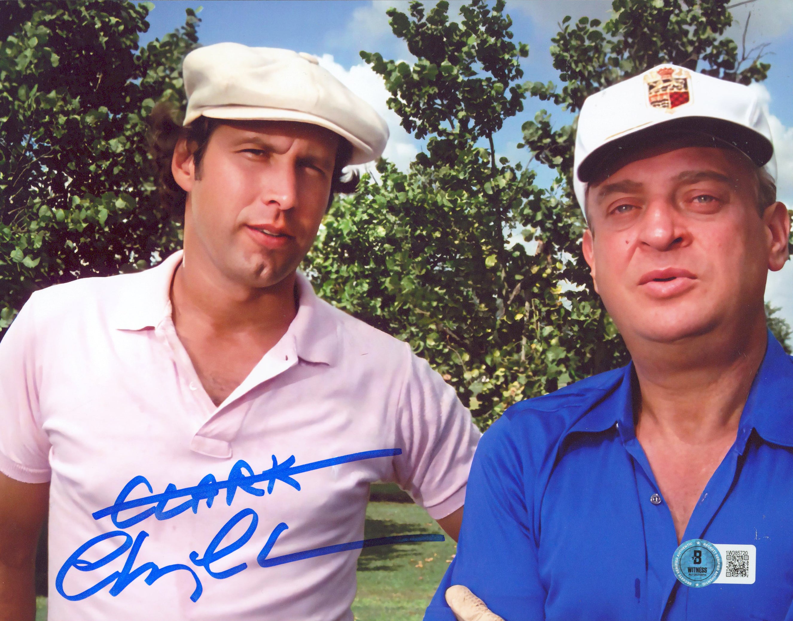 Chevy Chase Caddyshack "Clark" Authentic Signed 8x10 Photo BAS #1W385720