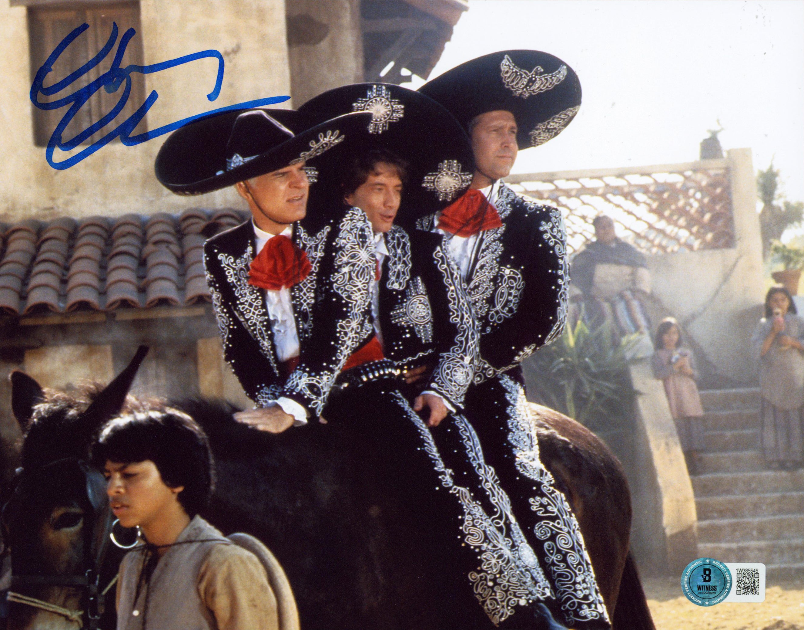 Chevy Chase Three Amigos! Authentic Signed 8x10 Photo Autographed BAS #1W385545