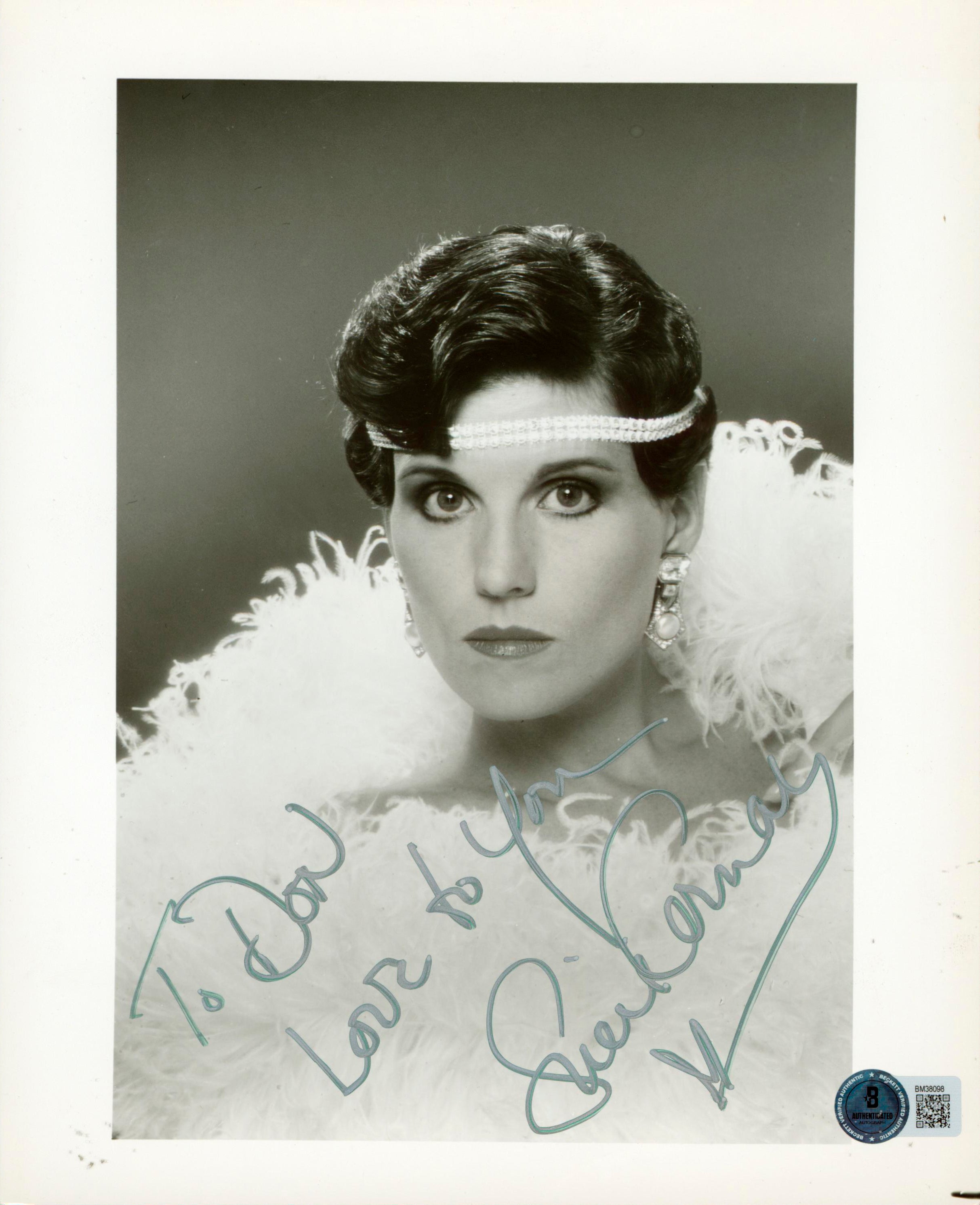 Lucie Arnaz Here's Lucy "To Don Love to you" Signed 8x10 Photo BAS #BM38098