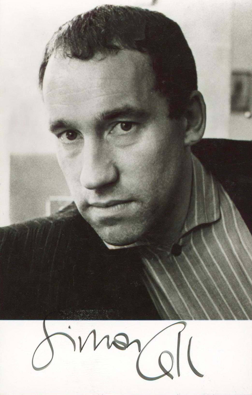 Simon Callow Four Weddings and a Funeral Signed 3.5x5.5 Photo BAS #BM38087