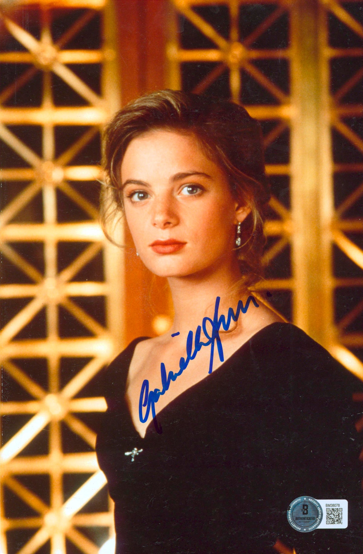 Gabrielle Anwar The Three Musketeers Signed 6x9.5 Photo Autographed BAS #BM38078