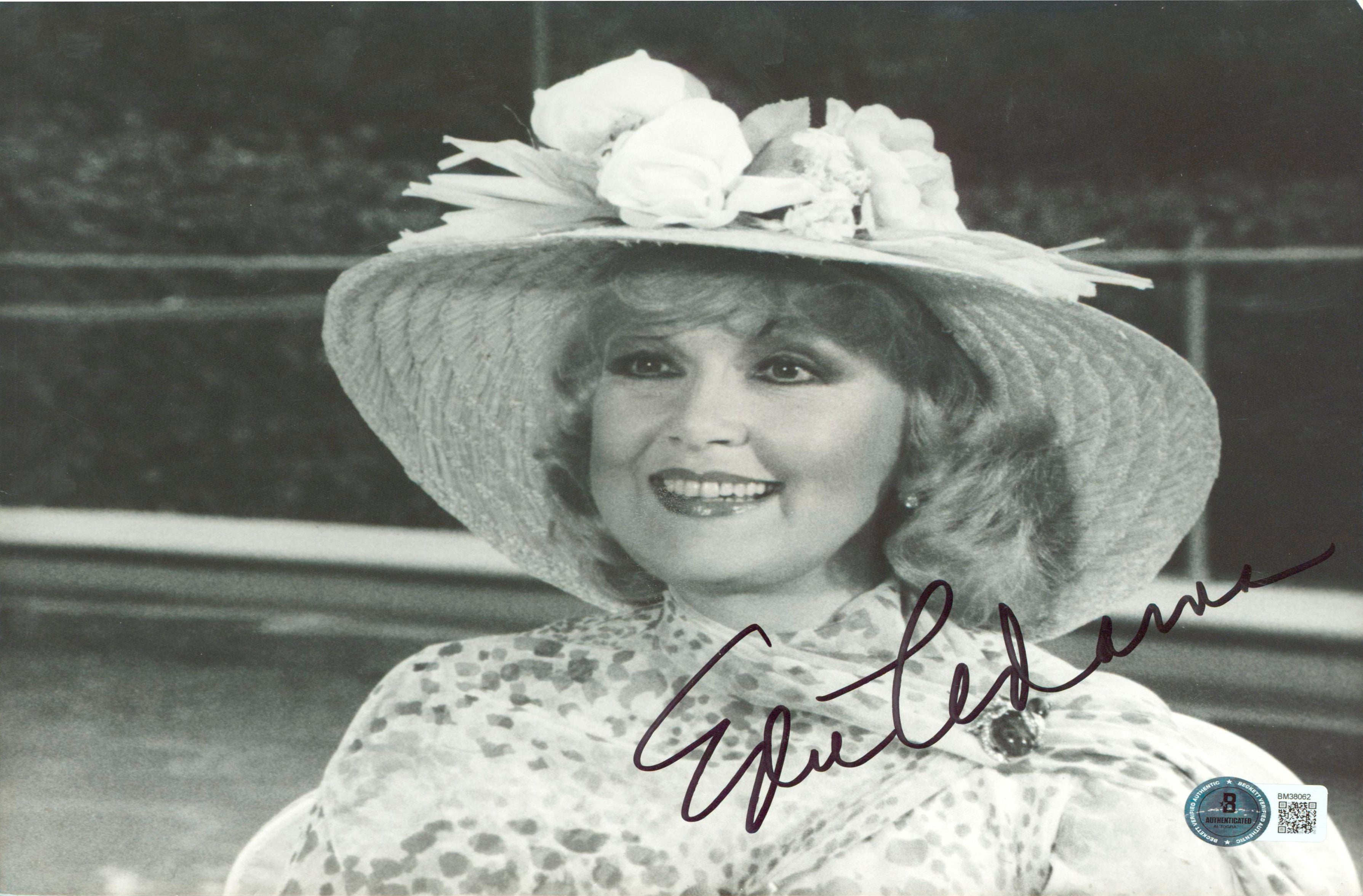 Edie Adams Up in Smoke Authentic Signed 8x10 Photo Autographed BAS #BM38062