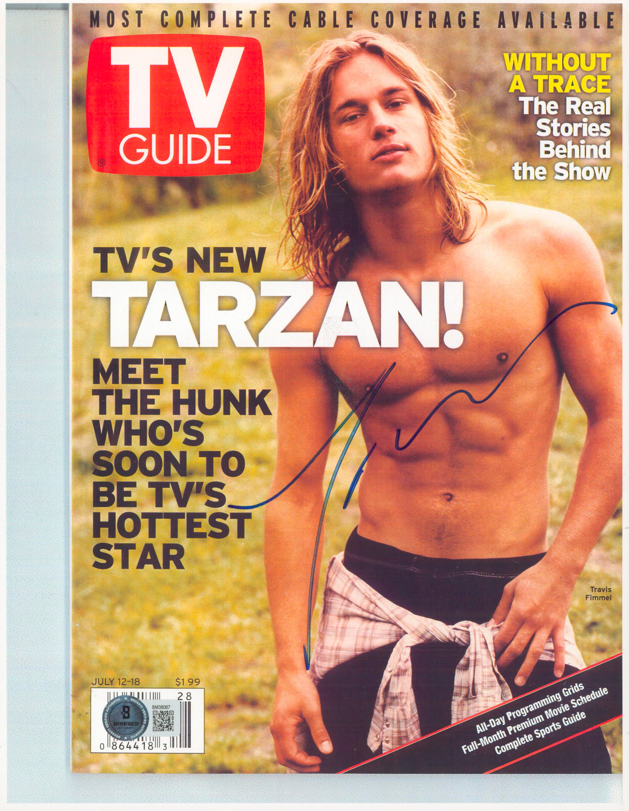 Travis Fimmel Vikings Authentic Signed 8x10 Photo Autographed BAS #BM38067