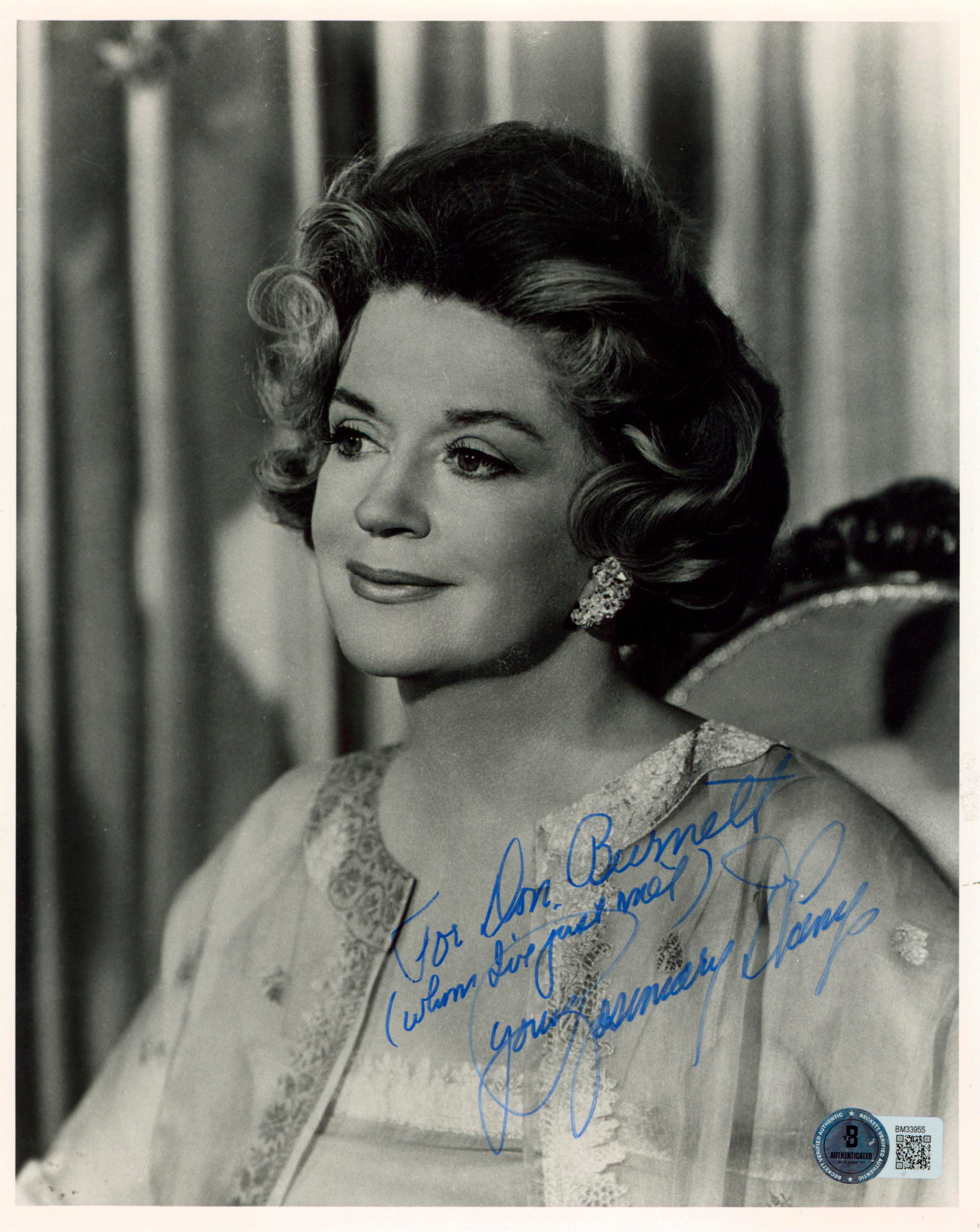 Rosemary DeCamp 13 Ghost "Whom I've just met" Signed 8x10 Photo BAS #BM33955