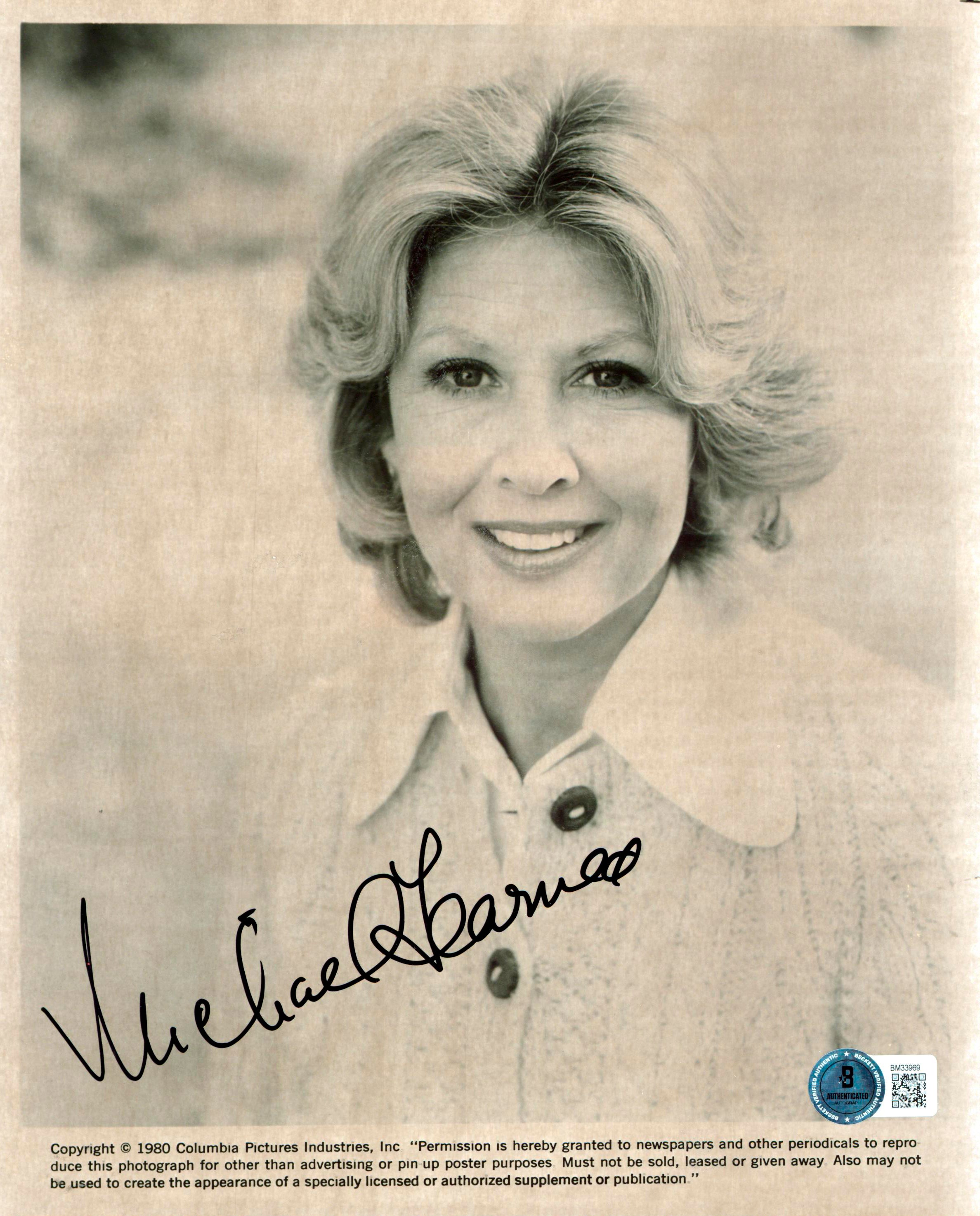 Michael Learned The Waltons Authentic Signed 8x10 Photo Autographed BAS #BM33969