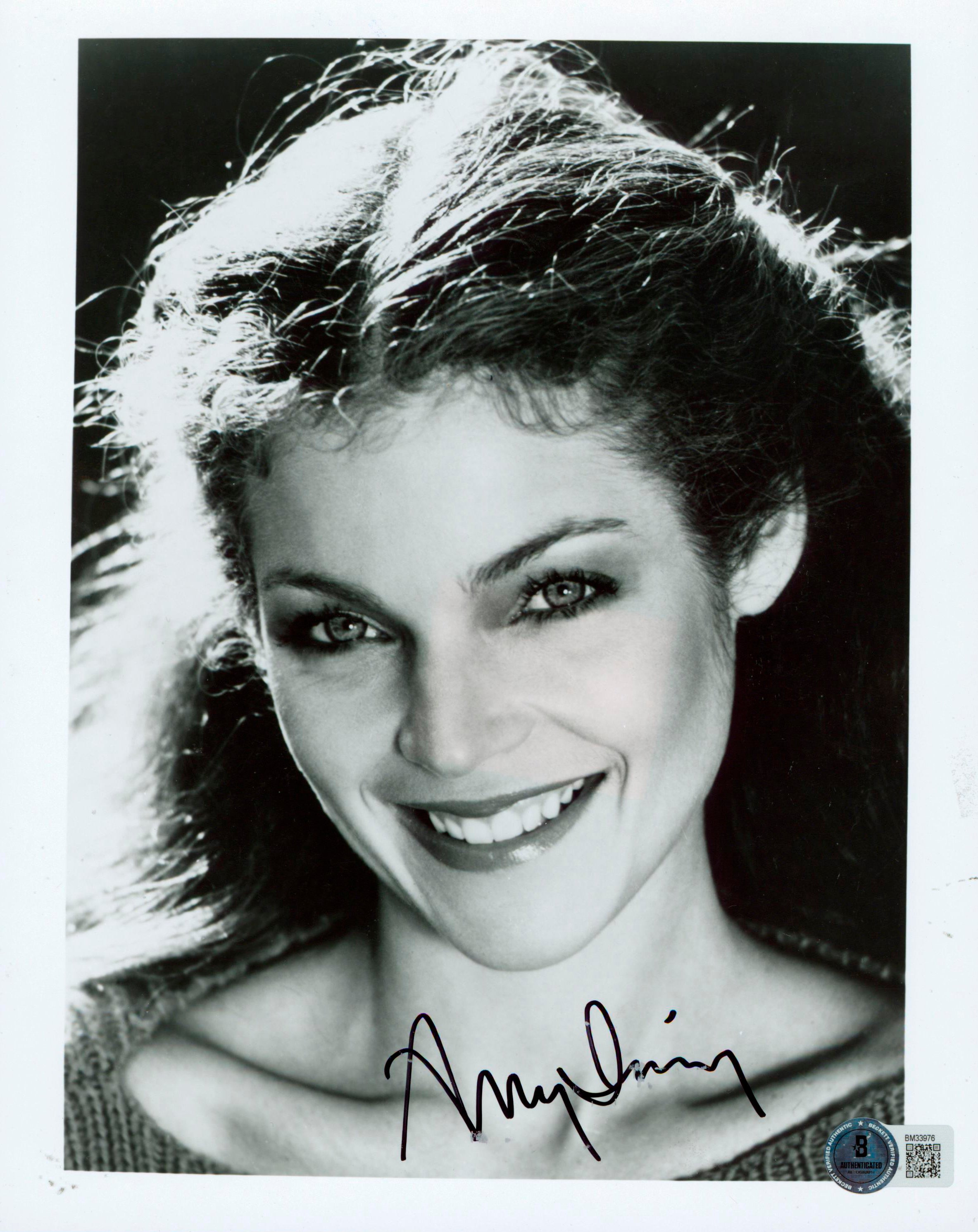Amy Irving Carrie Authentic Signed 8x10 Photo Autographed BAS #BM33976