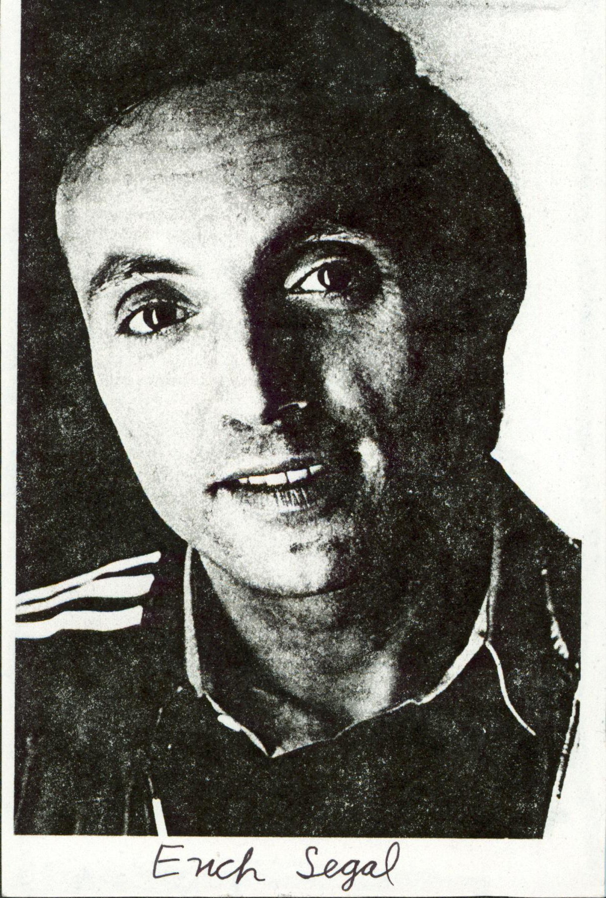 Erich Segal Author Authentic Signed 4x6 Photo Autographed BAS #BM03251