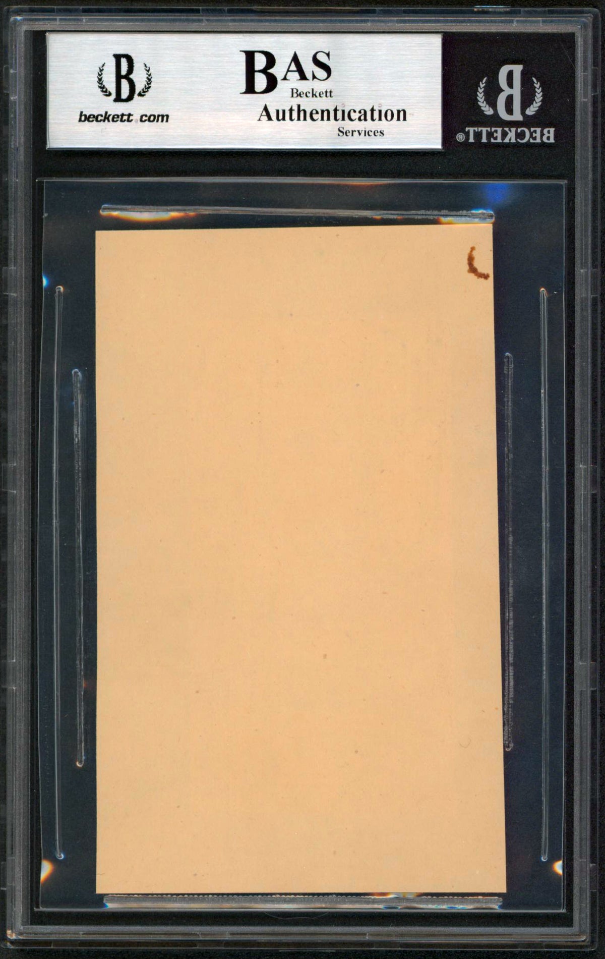 John Tyler "Truly & Faithfully Yours" Signed 2x3.75 Cut Signature BAS Slabbed