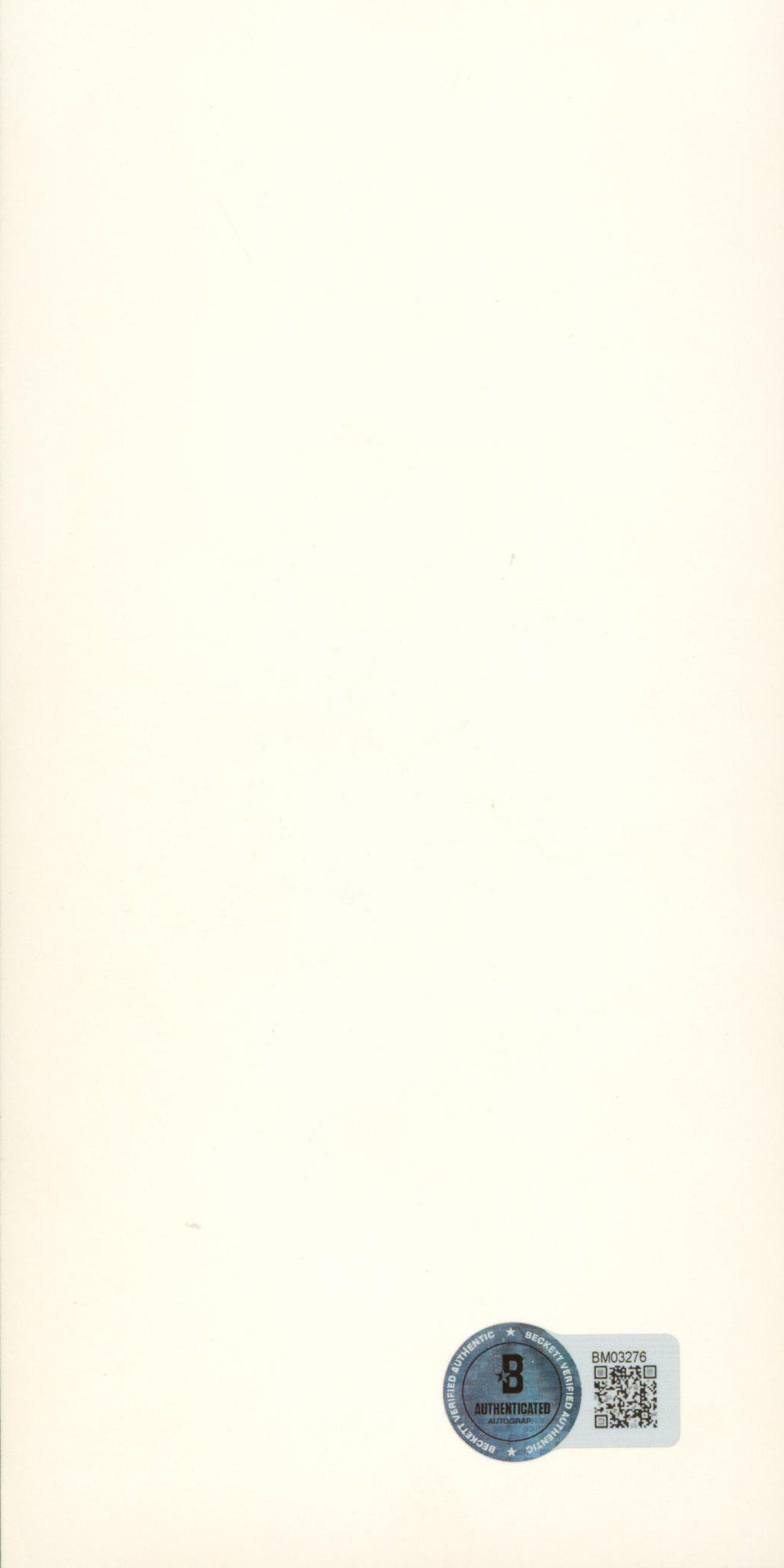 Playwright Edward Albee "Signed for Don Burnett" Signed 3.5x7 Photo BAS #BM03276