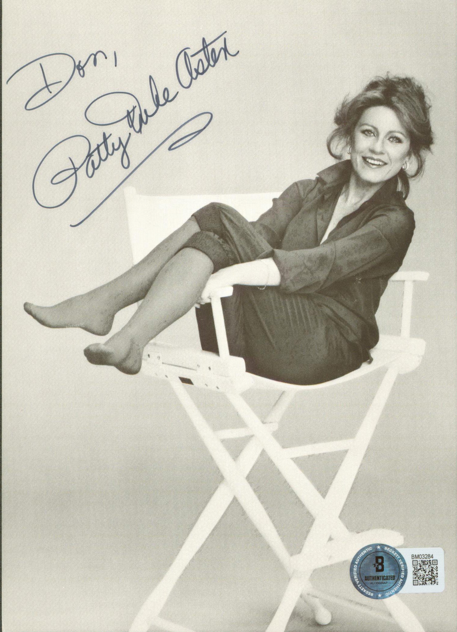 Patty Duke The Miracle Worker "Don" Authentic Signed 5x7 Photo BAS #BM03284