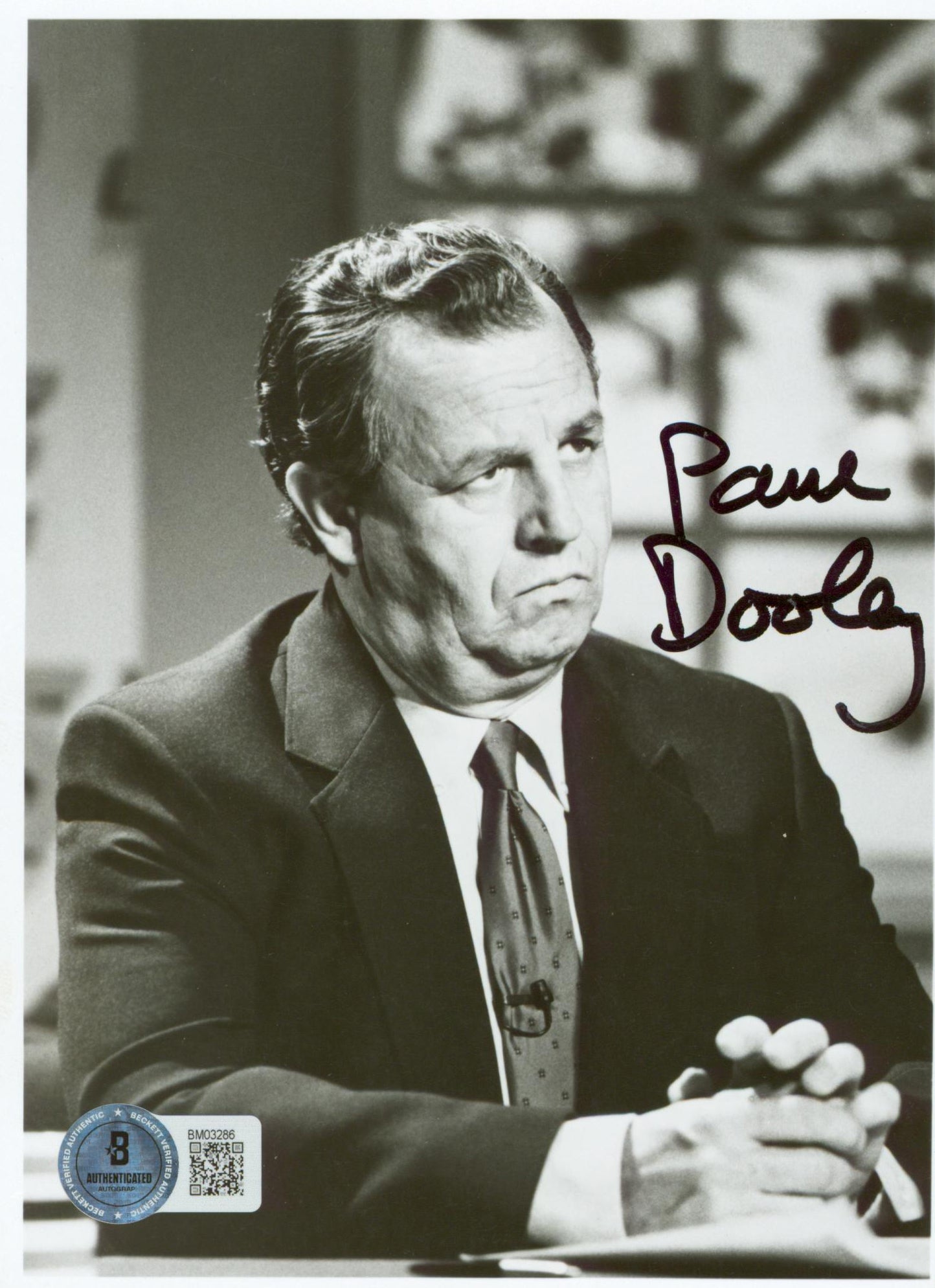 Paul Dooley Hairspray Authentic Signed 5x7 Photo Autographed BAS #BM03286