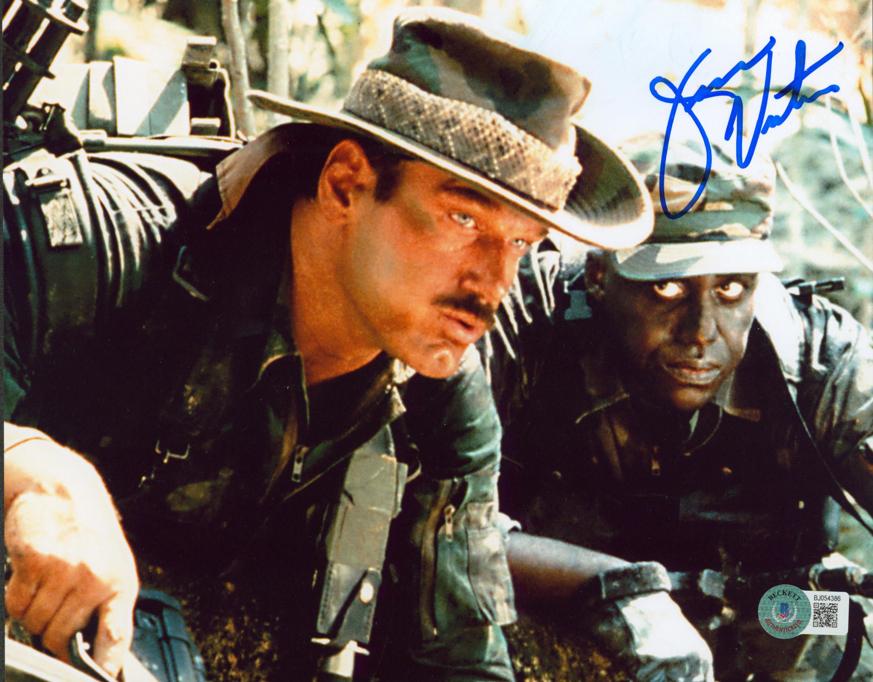 Jesse Ventura Predator Authentic Signed 8x10 Horizontal Photo Autographed BAS 2
