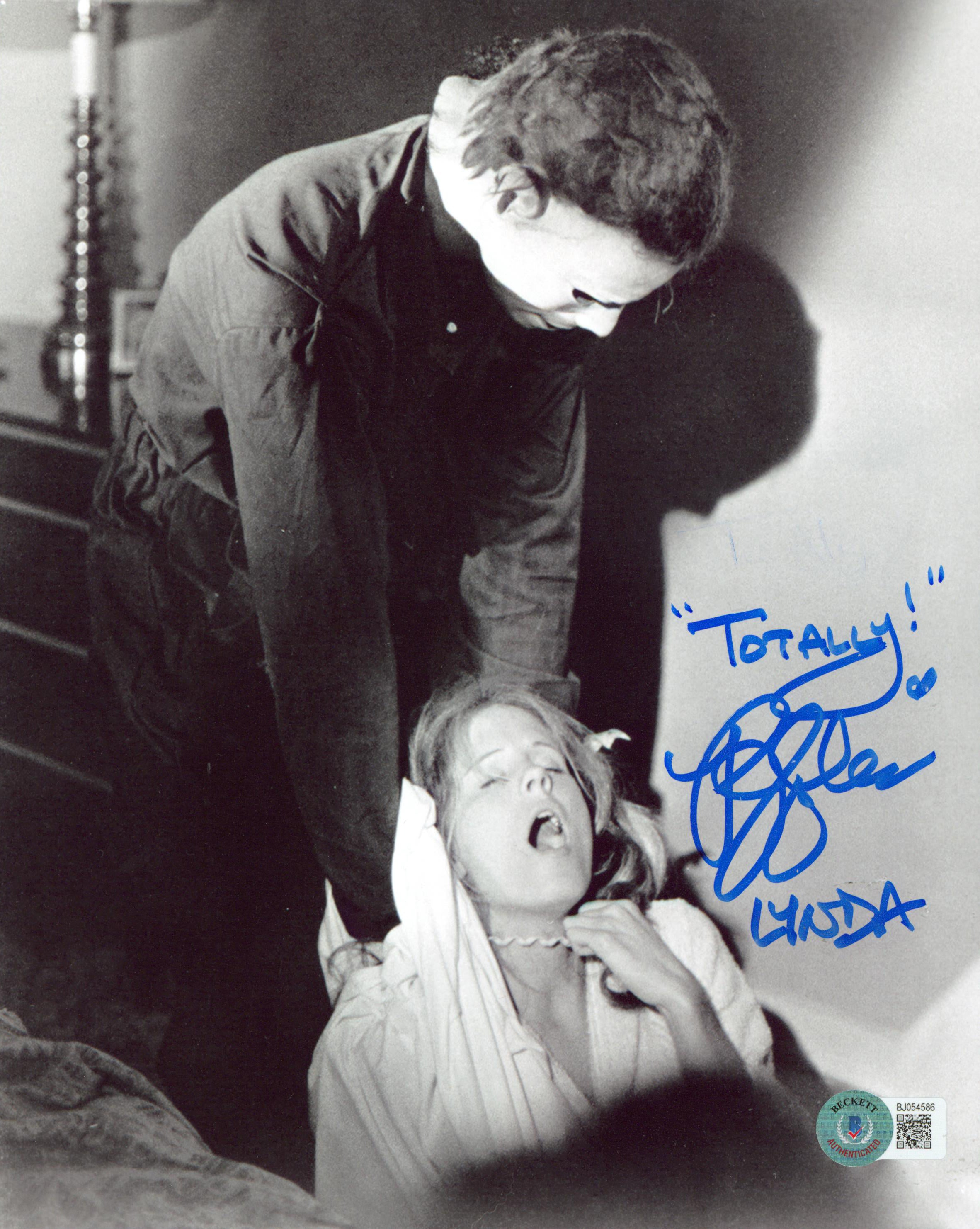 P.J. Soles Halloween "Totally! Lynda" Authentic Signed 8x10 Vertical Photo BAS 2