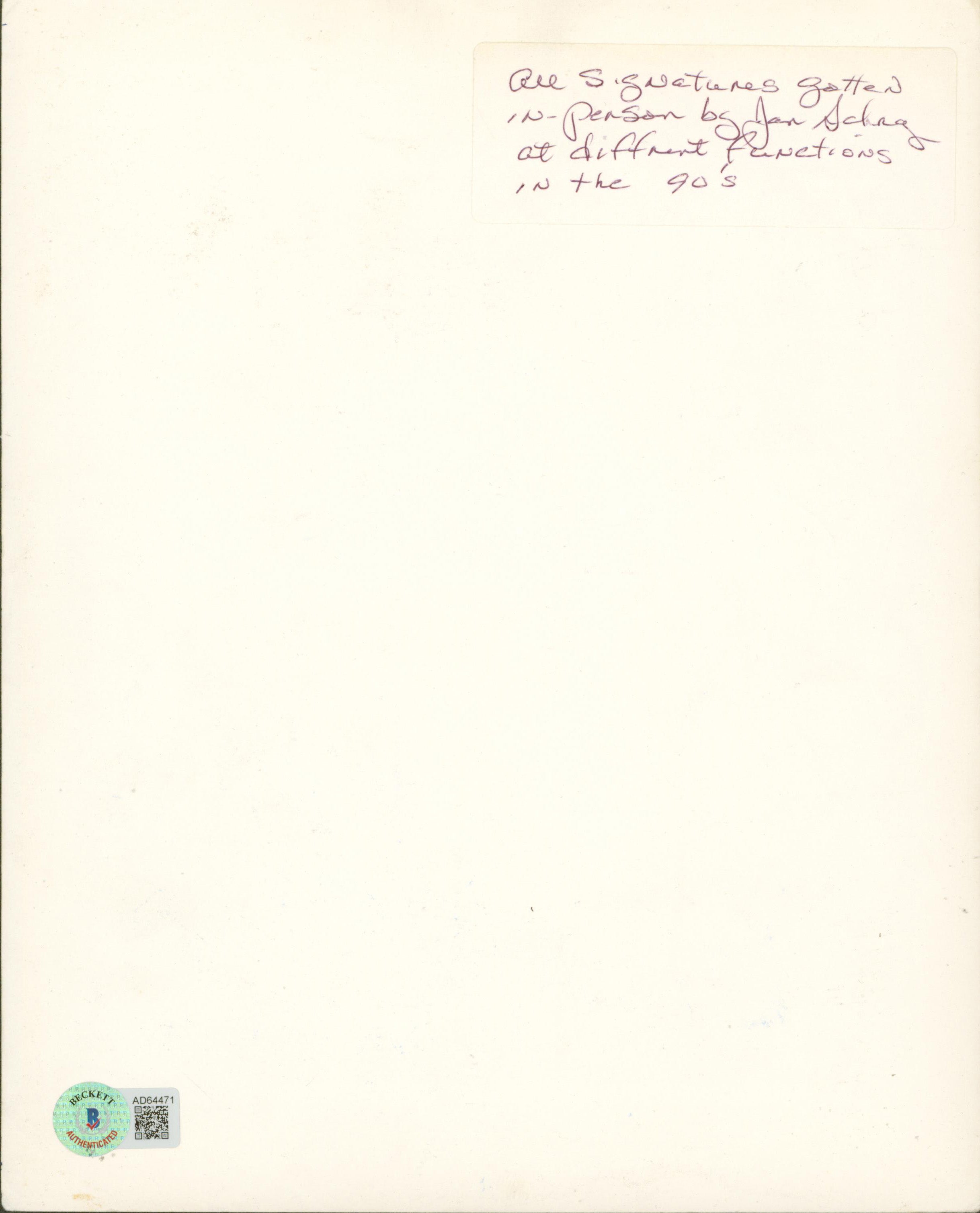 Sweet Hearts Dance (4) Johnson, Sarandon, Perkins, Daniels Signed 8x10 Photo BAS