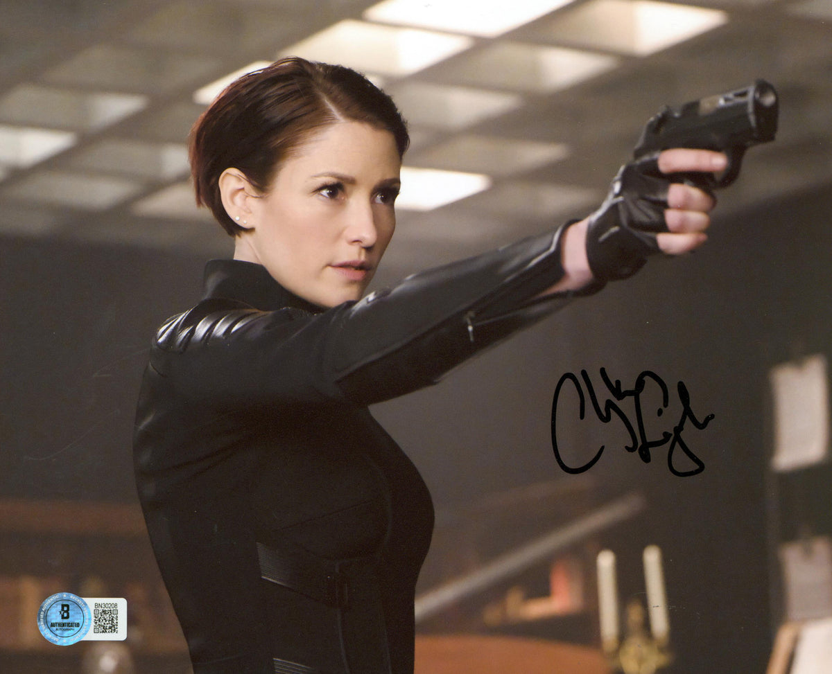 Chyler Leigh Supergirl Authentic Signed 8x10 Photo Autographed BAS #BN30208