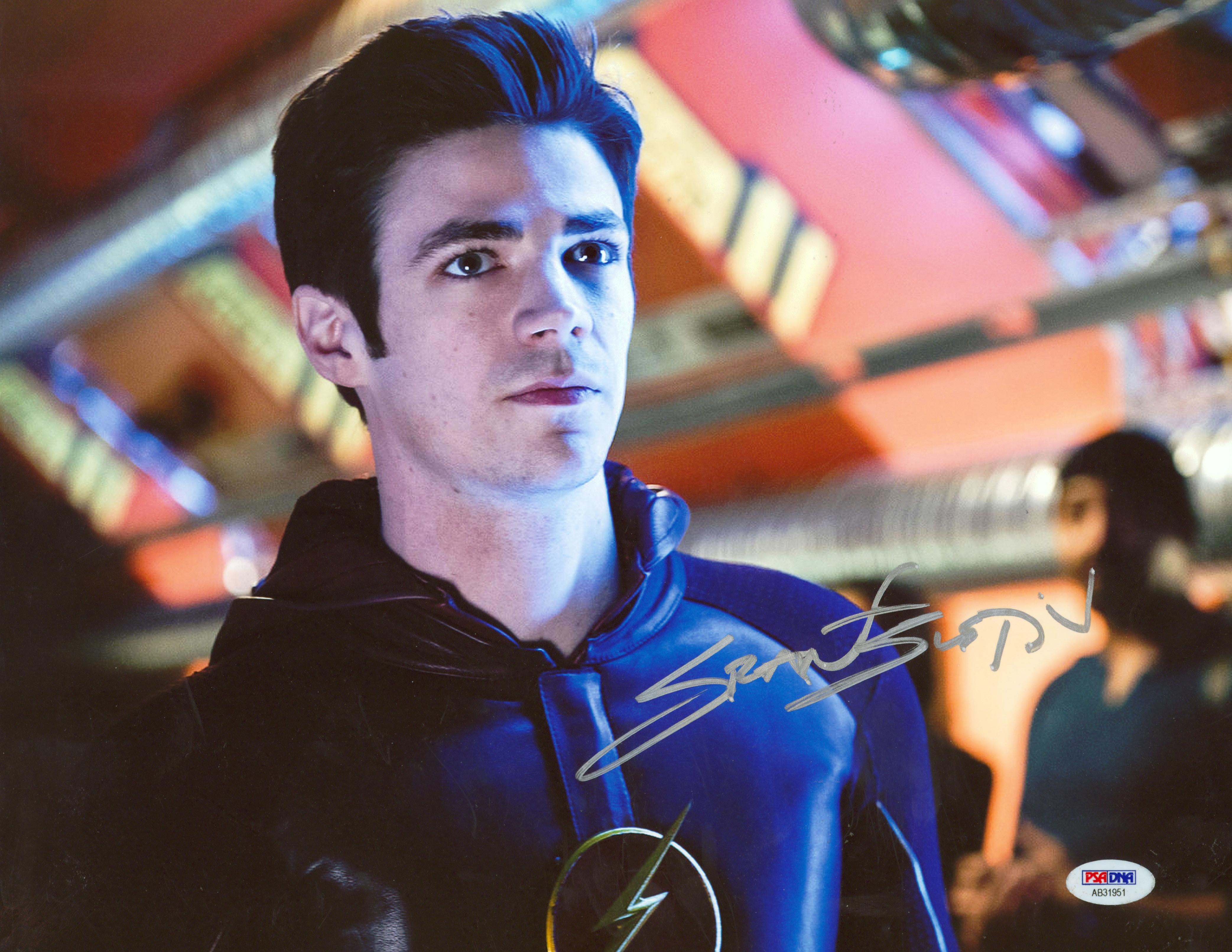 Grant Gustin The Flash Authentic Signed 11x14 Photo PSA/DNA #AB31951