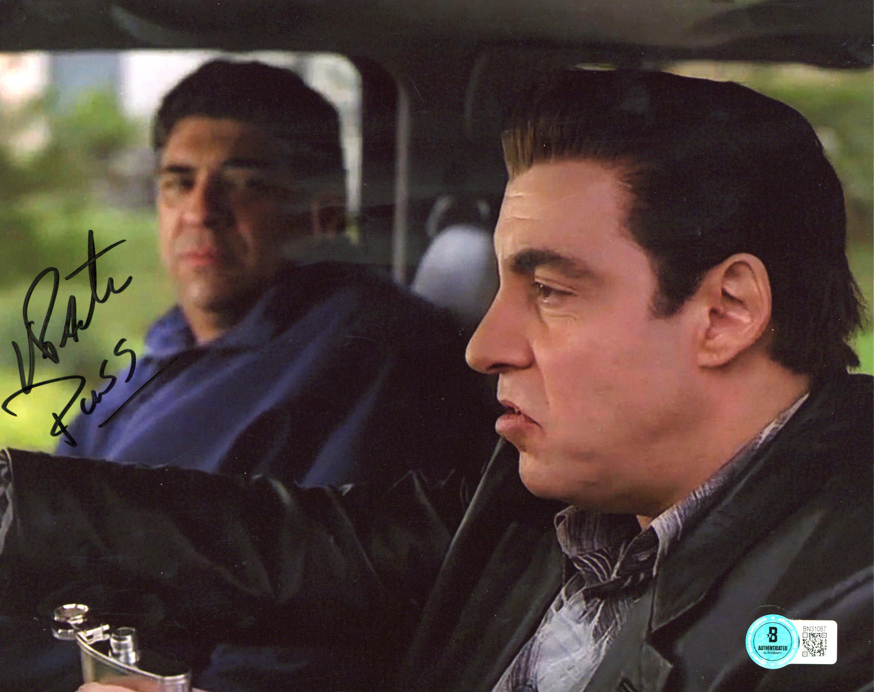 Vincent Pastore The Sopranos Authentic Signed 8x10 Horizontal Photo BAS 4