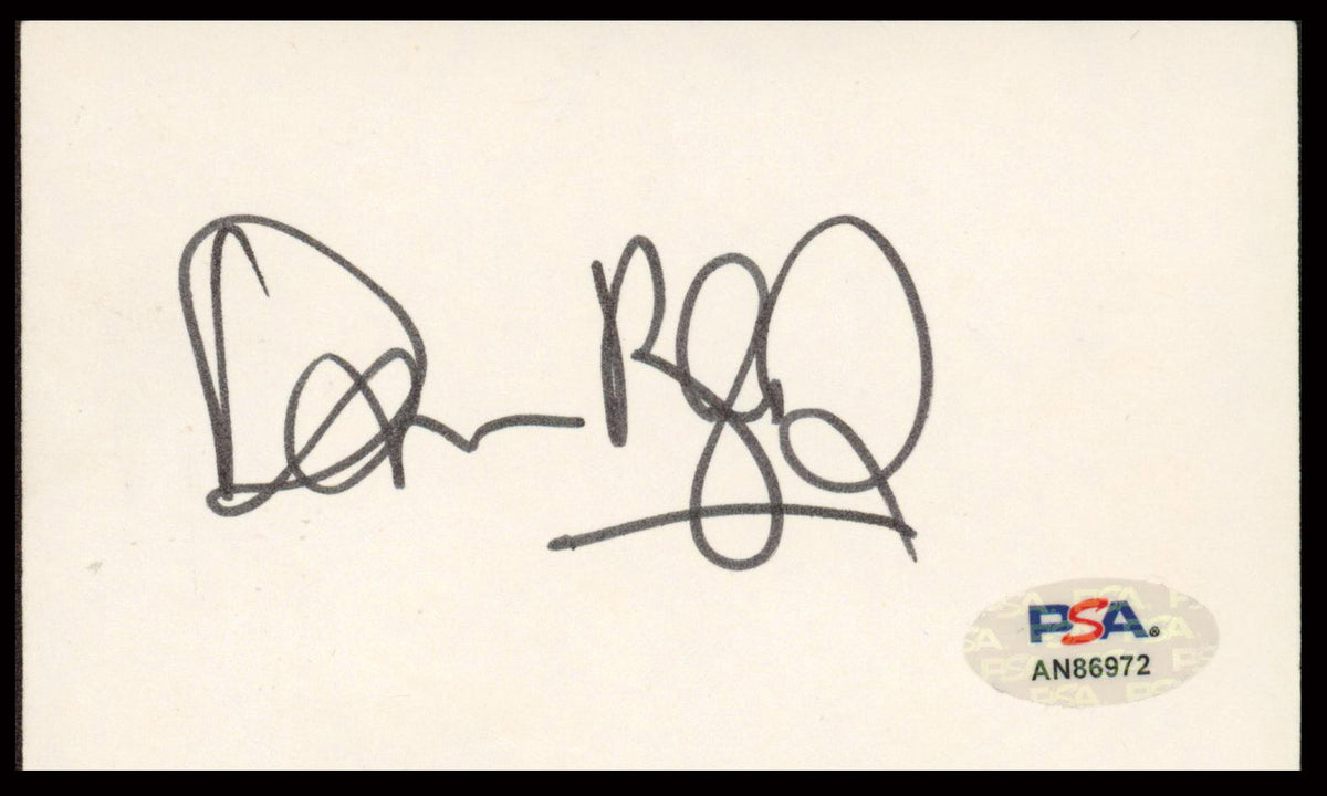 Dan Aykroyd Ghostbusters Authentic Signed 3x5 Index Card PSA/DNA #AN86972