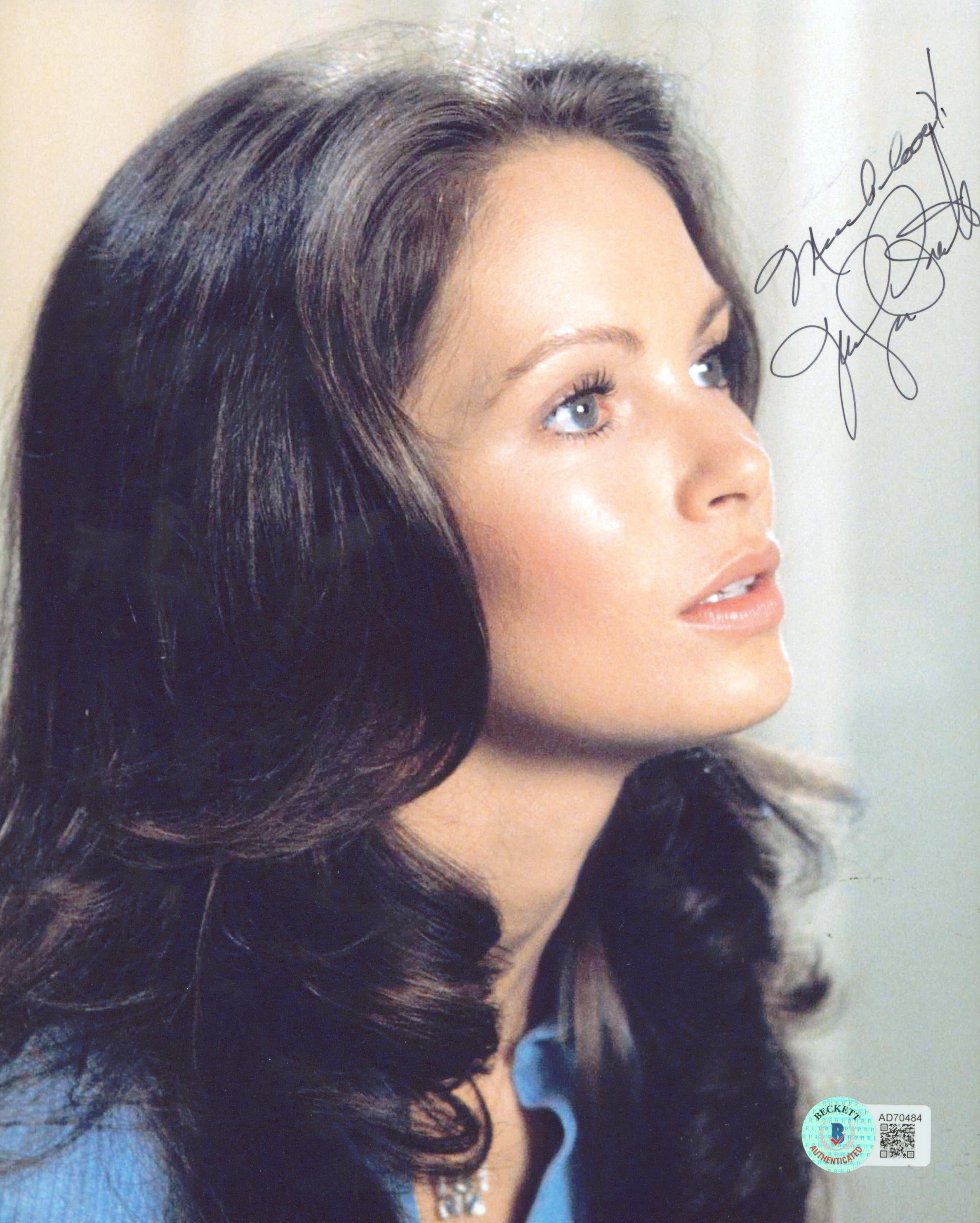 Jaclyn Smith Charlie's Angels "Much Love!" Signed 8x10 Photo BAS #AD70484