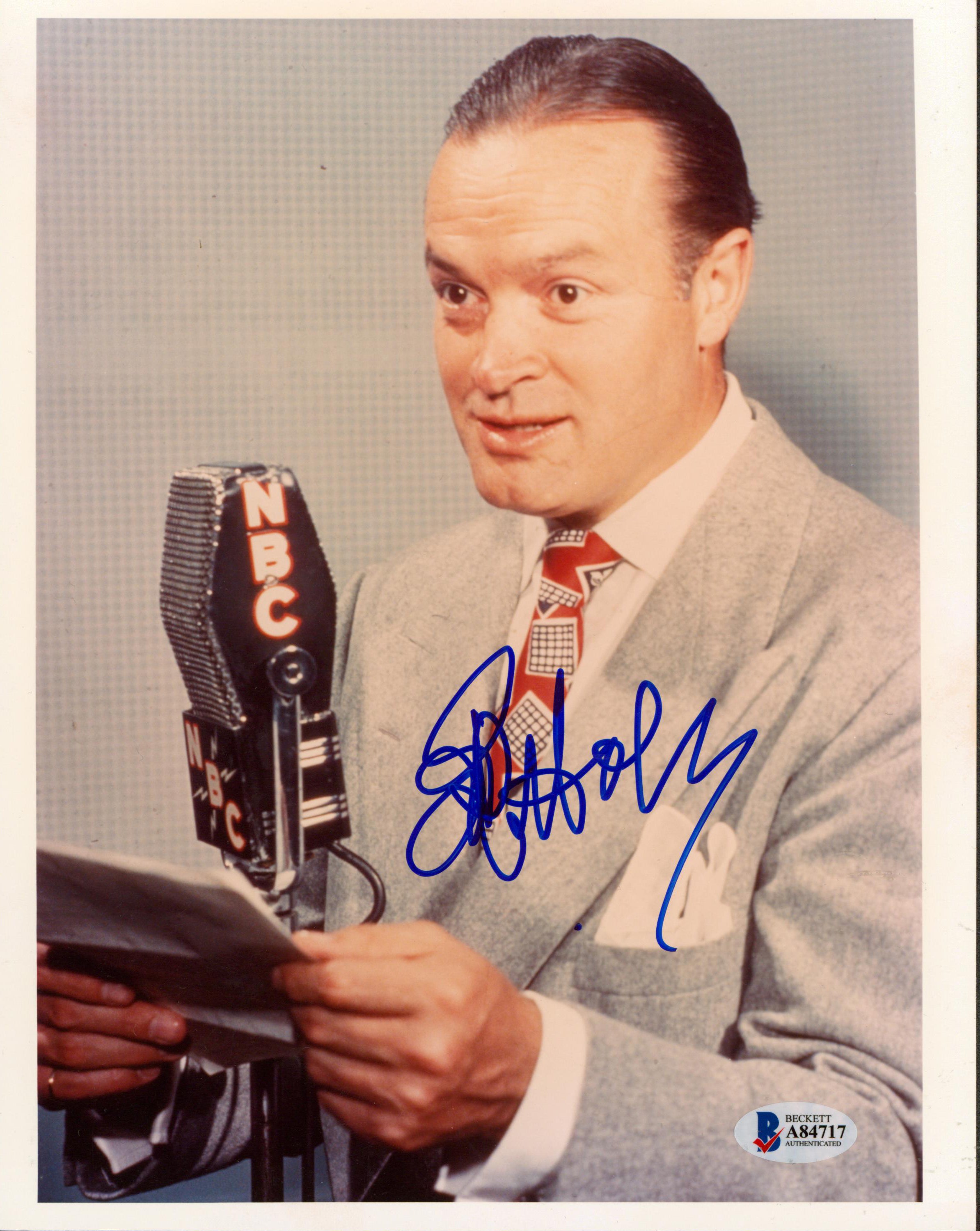Bob Hope The Tonight Show Authentic Signed 8x10 Photo Autographed BAS #A84717
