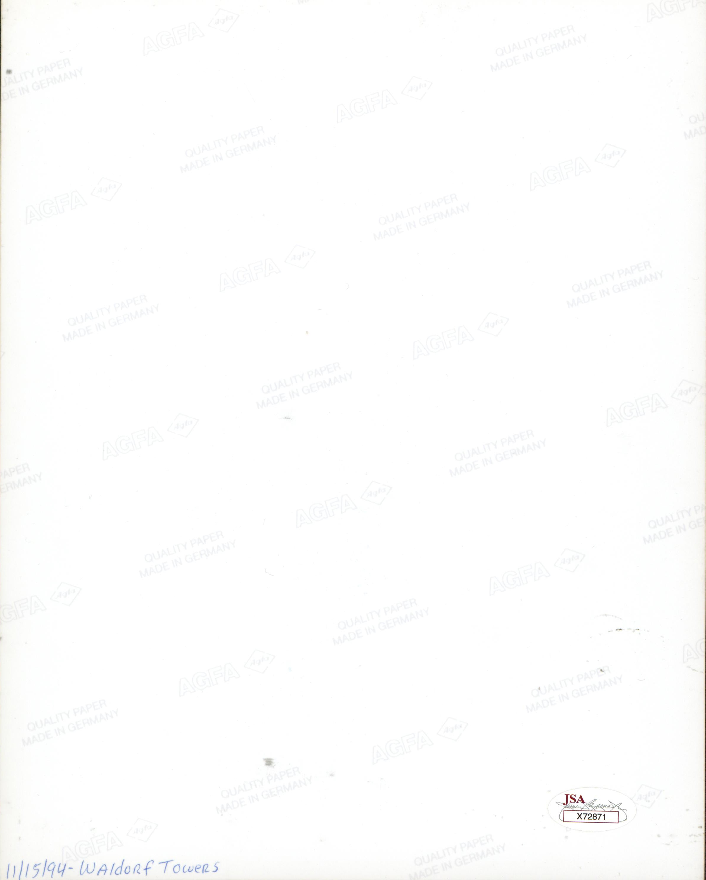 Bob Hope The Tonight Show Authentic Signed 8x10 Photo Autographed BAS #A84716