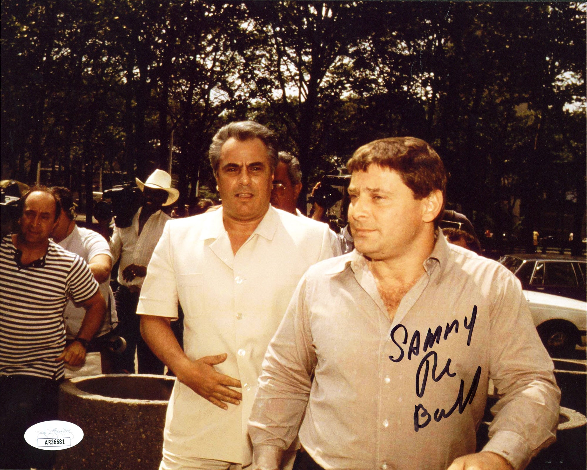 Sammy Gravano "The Bull" Authentic Signed 8x10 Photo Autographed JSA #AR36681
