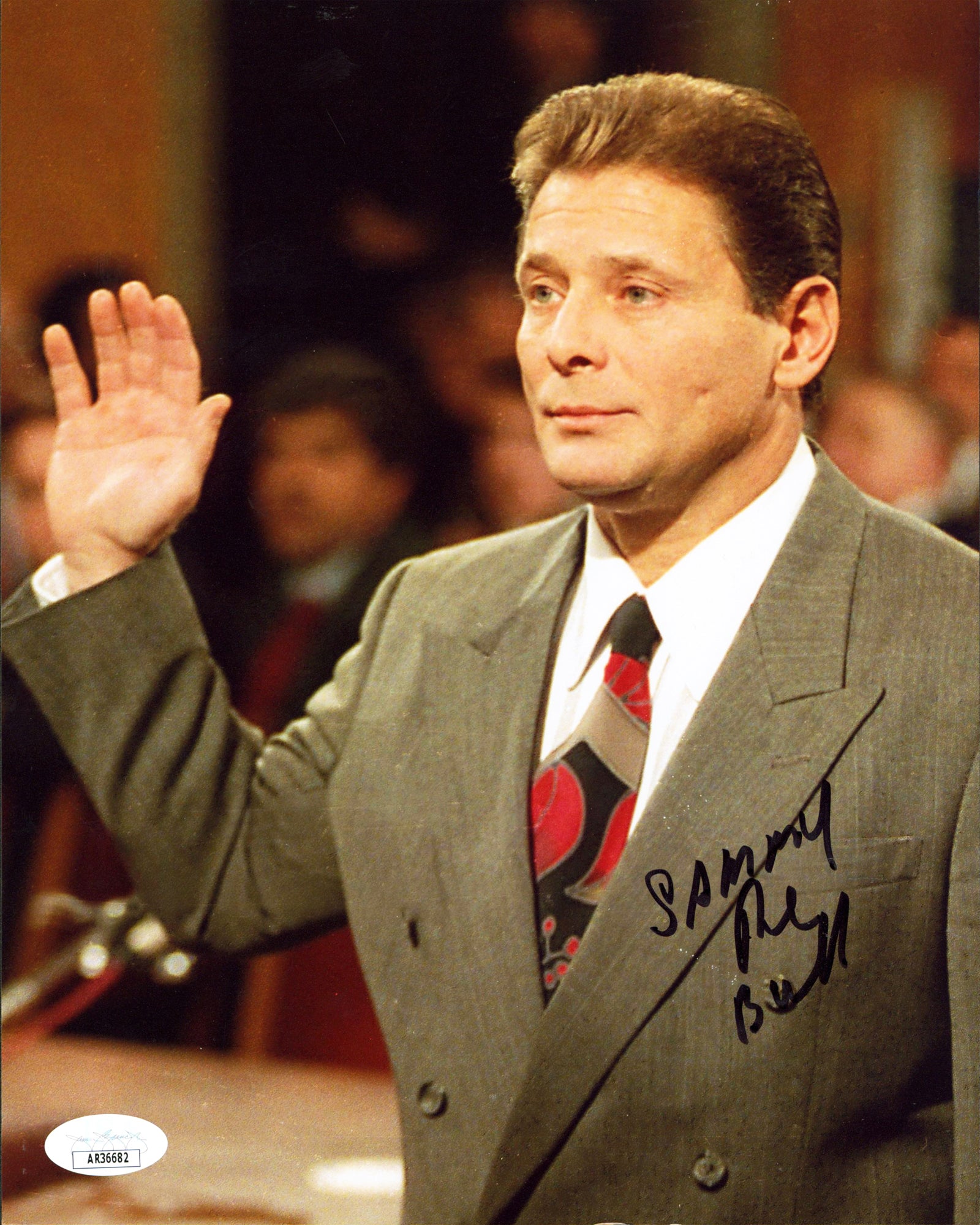 Sammy Gravano "The Bull" Authentic Signed 8x10 Photo Autographed JSA #AR36682
