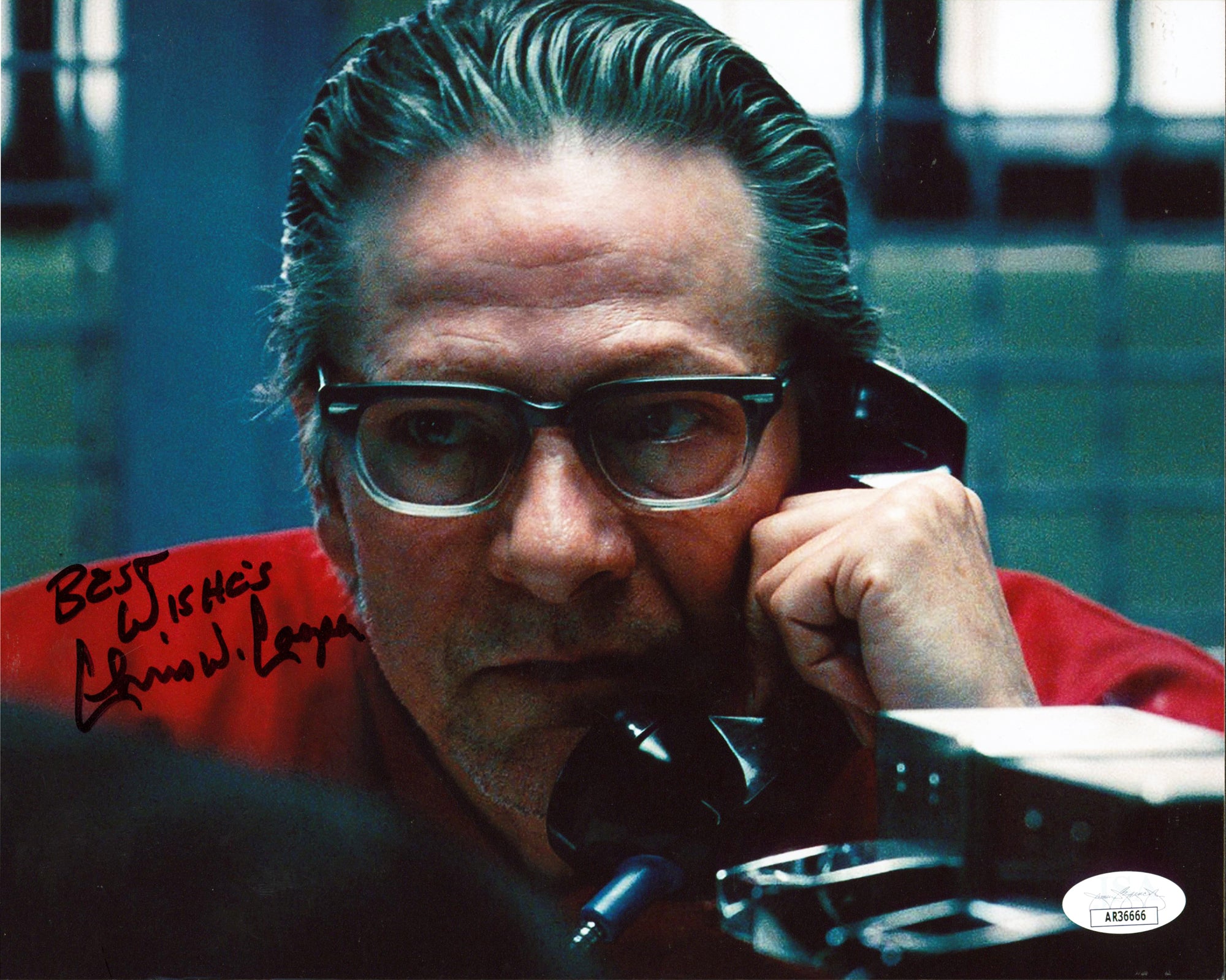 Chris Cooper The Town "Best Wishes" Authentic Signed 8x10 Photo JSA #AR36666