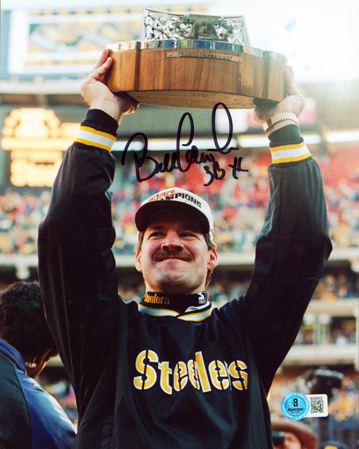 Steelers Bill Cowher Authentic Signed 8x10 Vertical Photo Autographed BAS 1