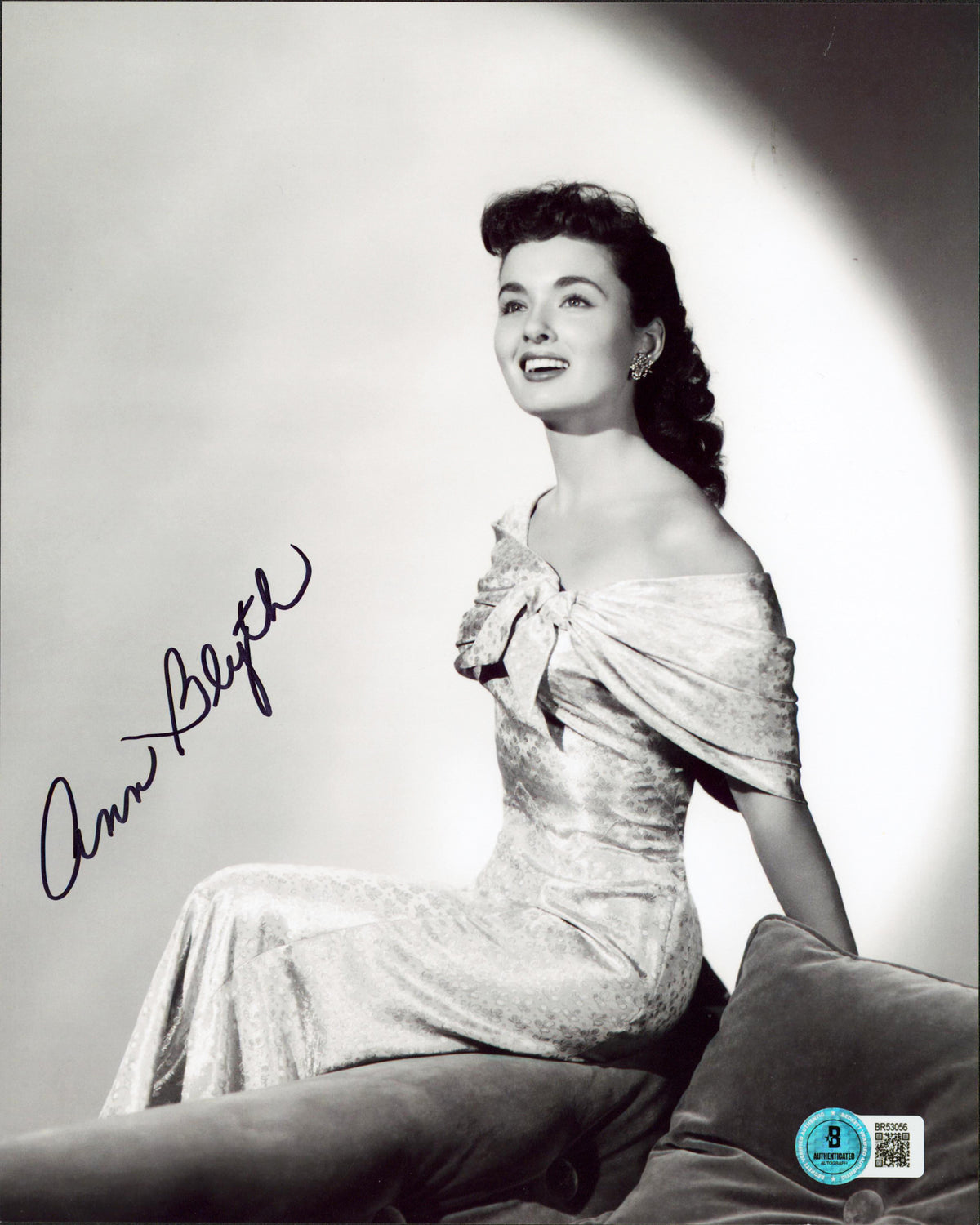 Ann Blythe Mildred Pierce Authentic Signed 8x10 Vertical Photo Autographed BAS 8